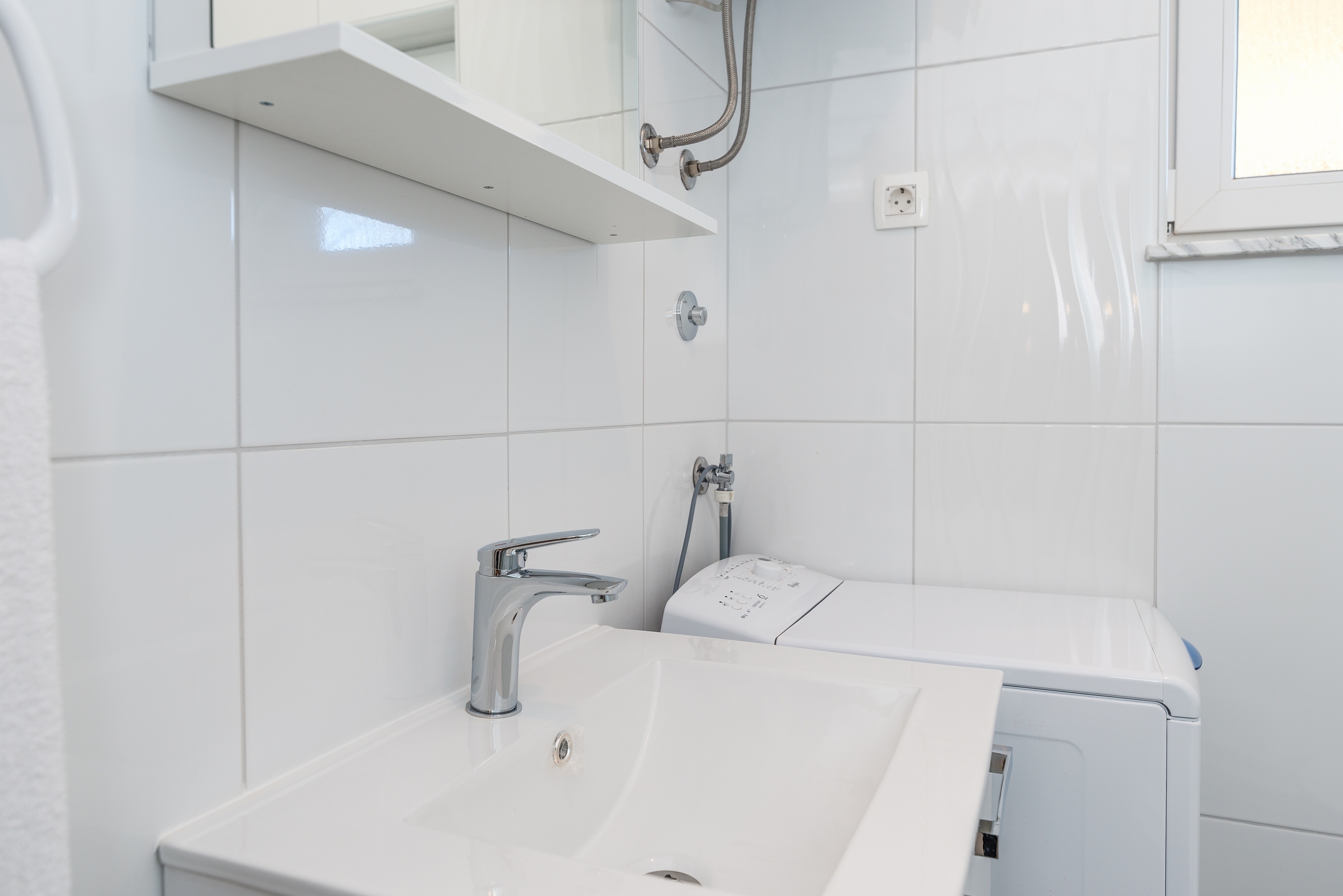 One bedroom apartment with terrace and sea view Privlaka, Zadar  A-c
