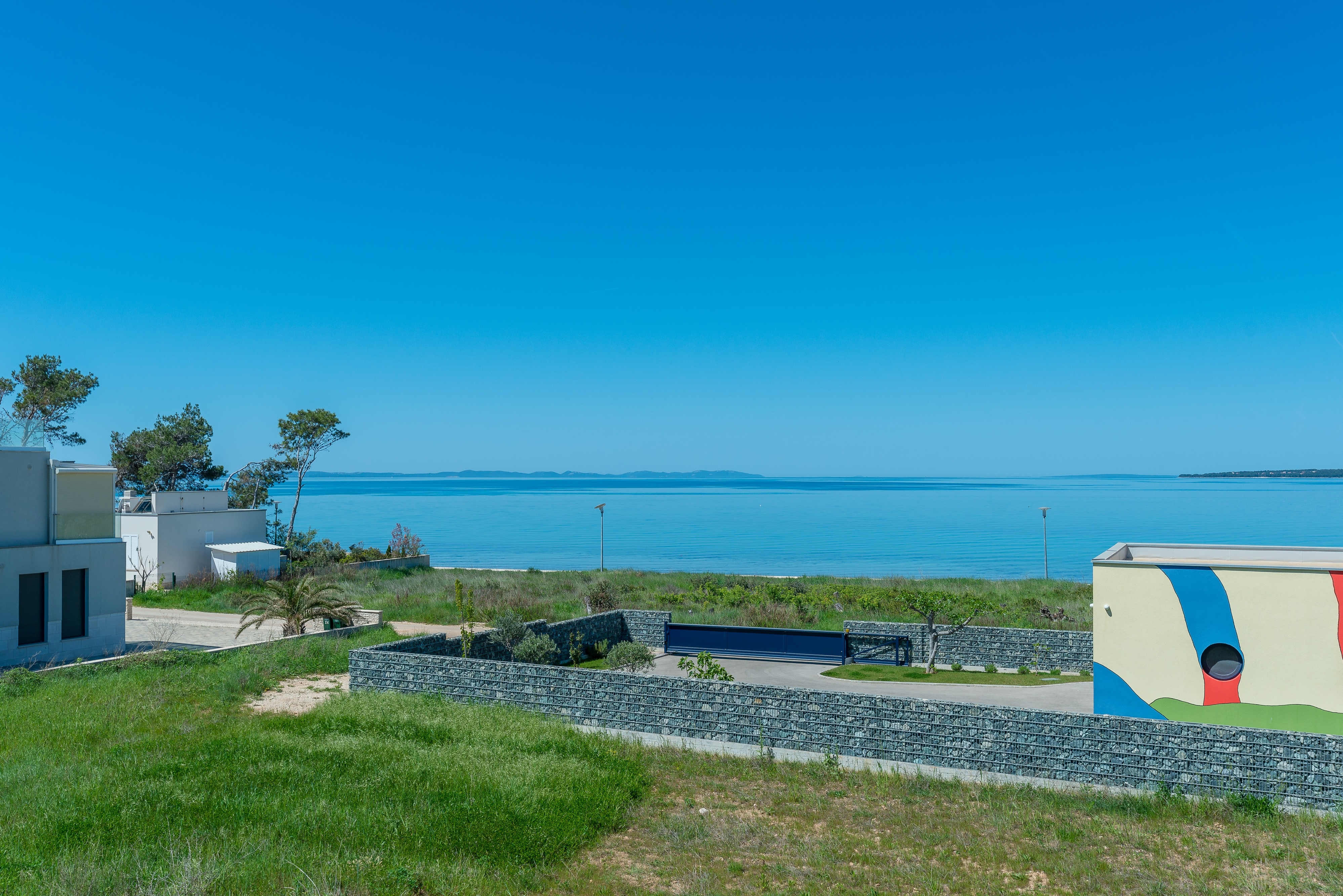 One bedroom apartment with balcony and sea view Privlaka, Zadar  A-d