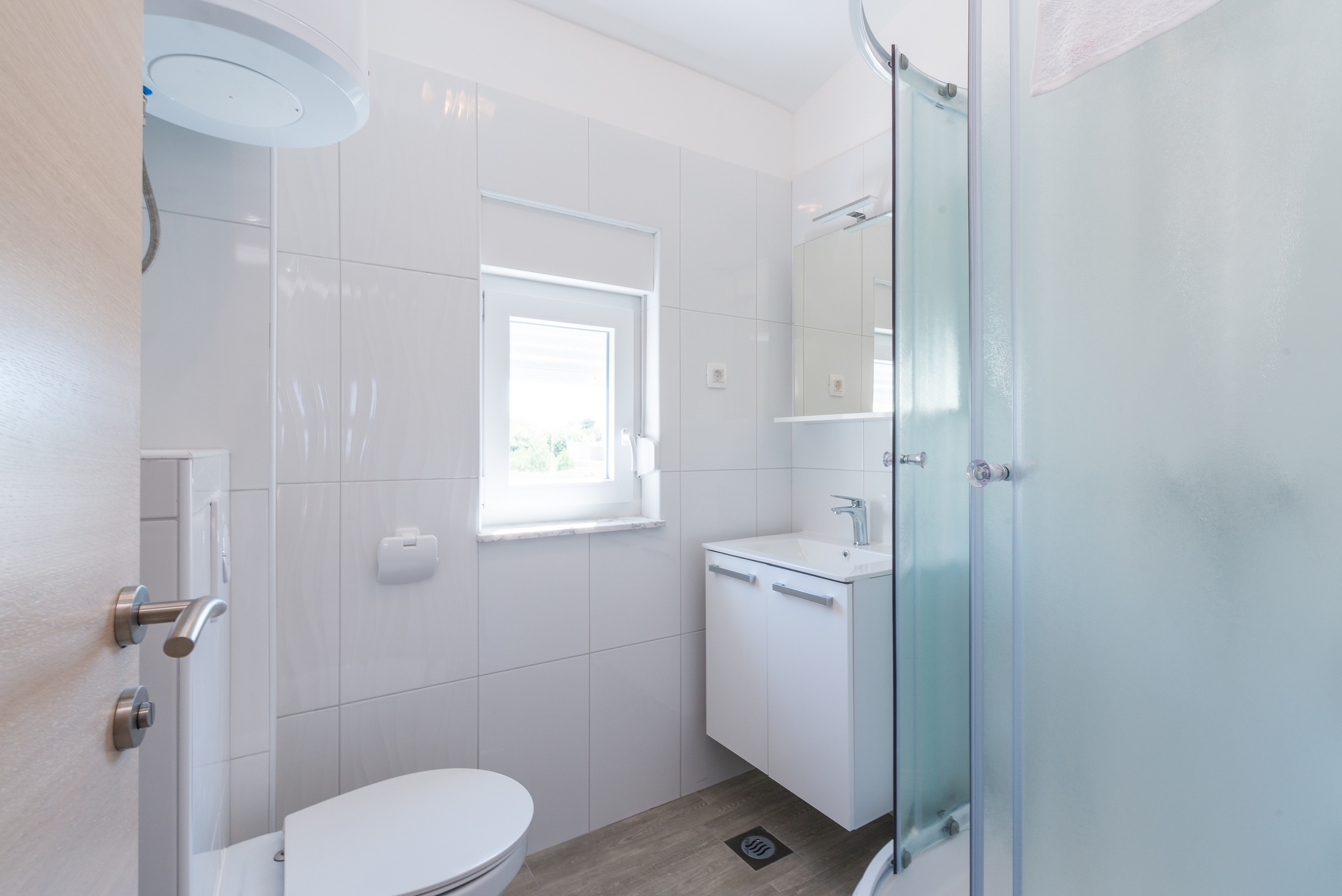 One bedroom apartment with balcony and sea view Privlaka, Zadar  A-d