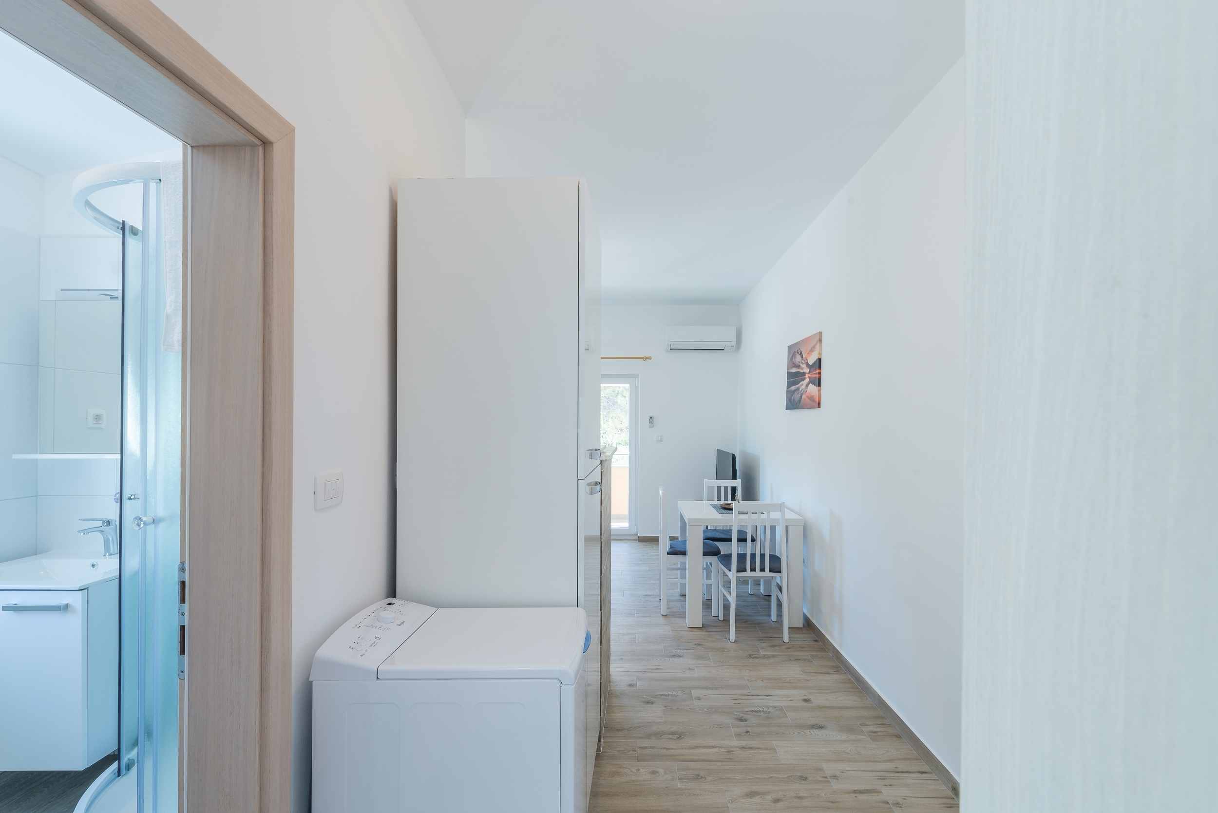 One bedroom apartment with balcony and sea view Privlaka, Zadar  A-d