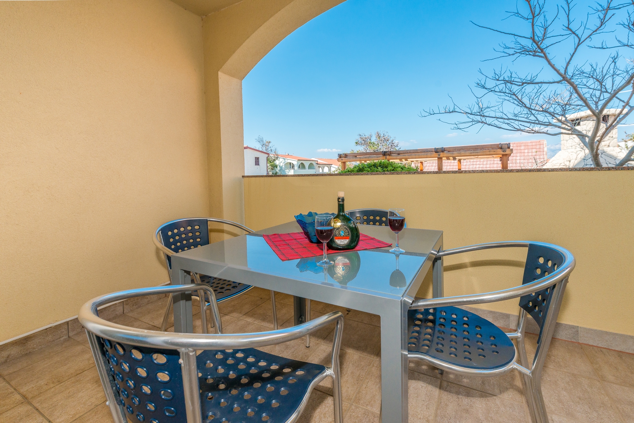One bedroom apartment with terrace Vir  A-a