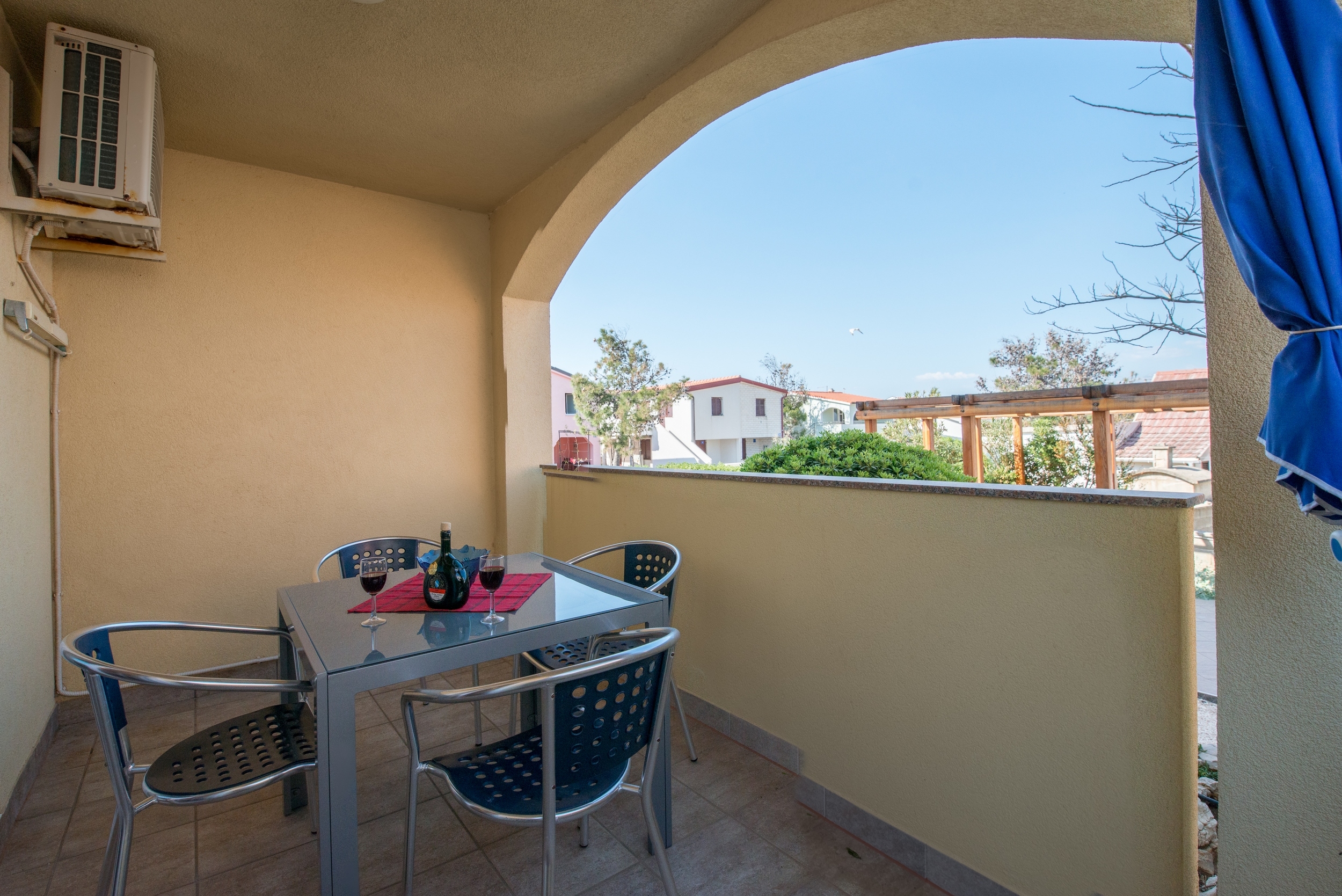 One bedroom apartment with terrace Vir  A-a