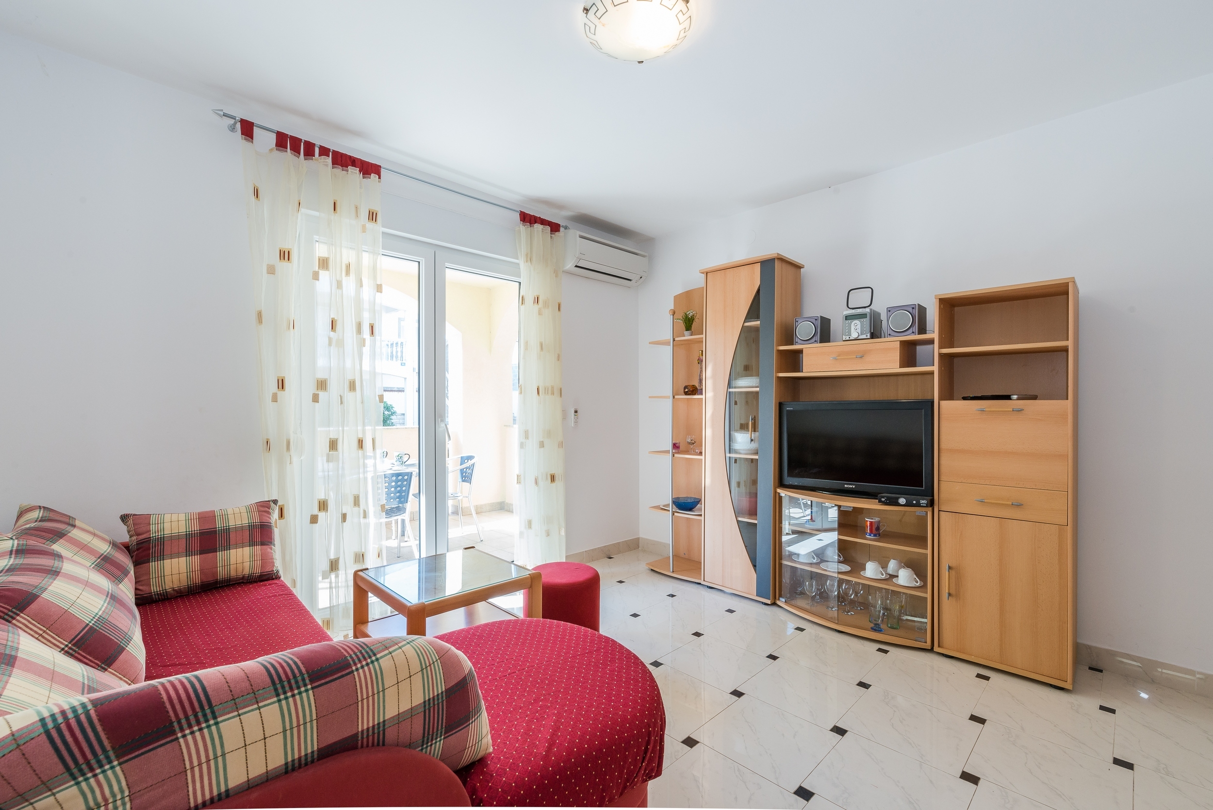 Two bedroom apartment with terrace Vir (A-18603-b)