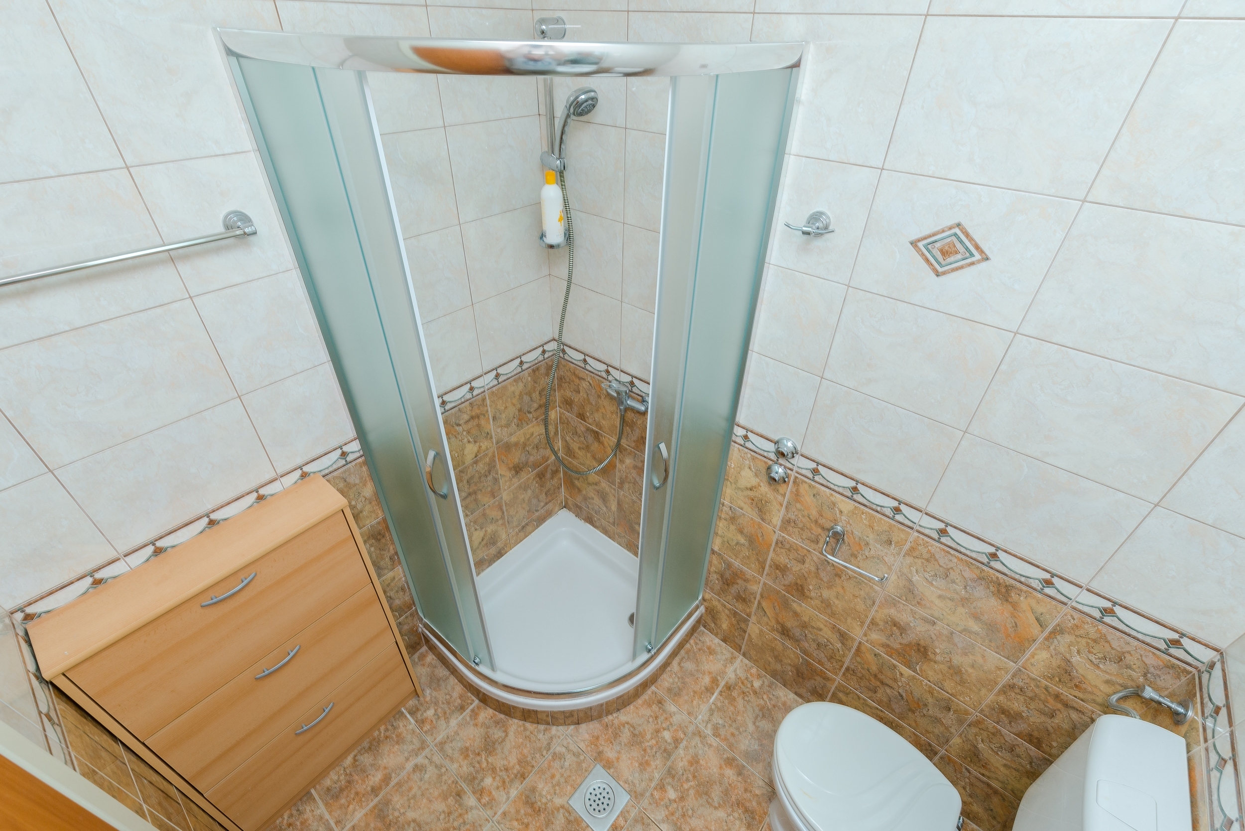 One bedroom apartment with balcony and sea view Vir  A-c