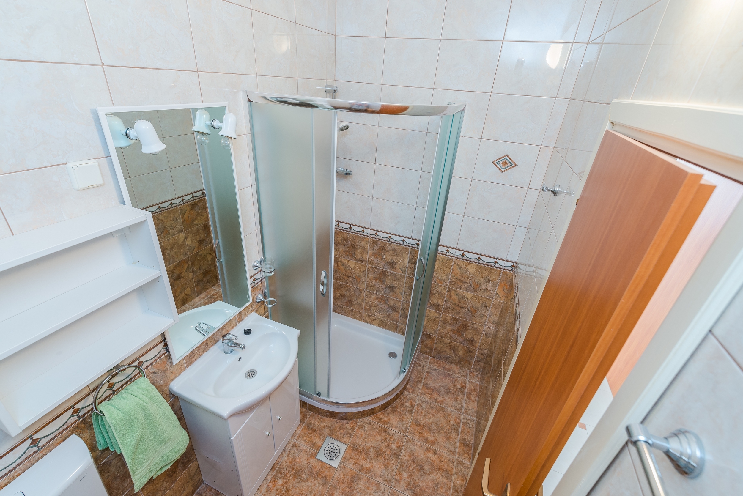 Three bedroom apartment with balcony and sea view Vir  A-g