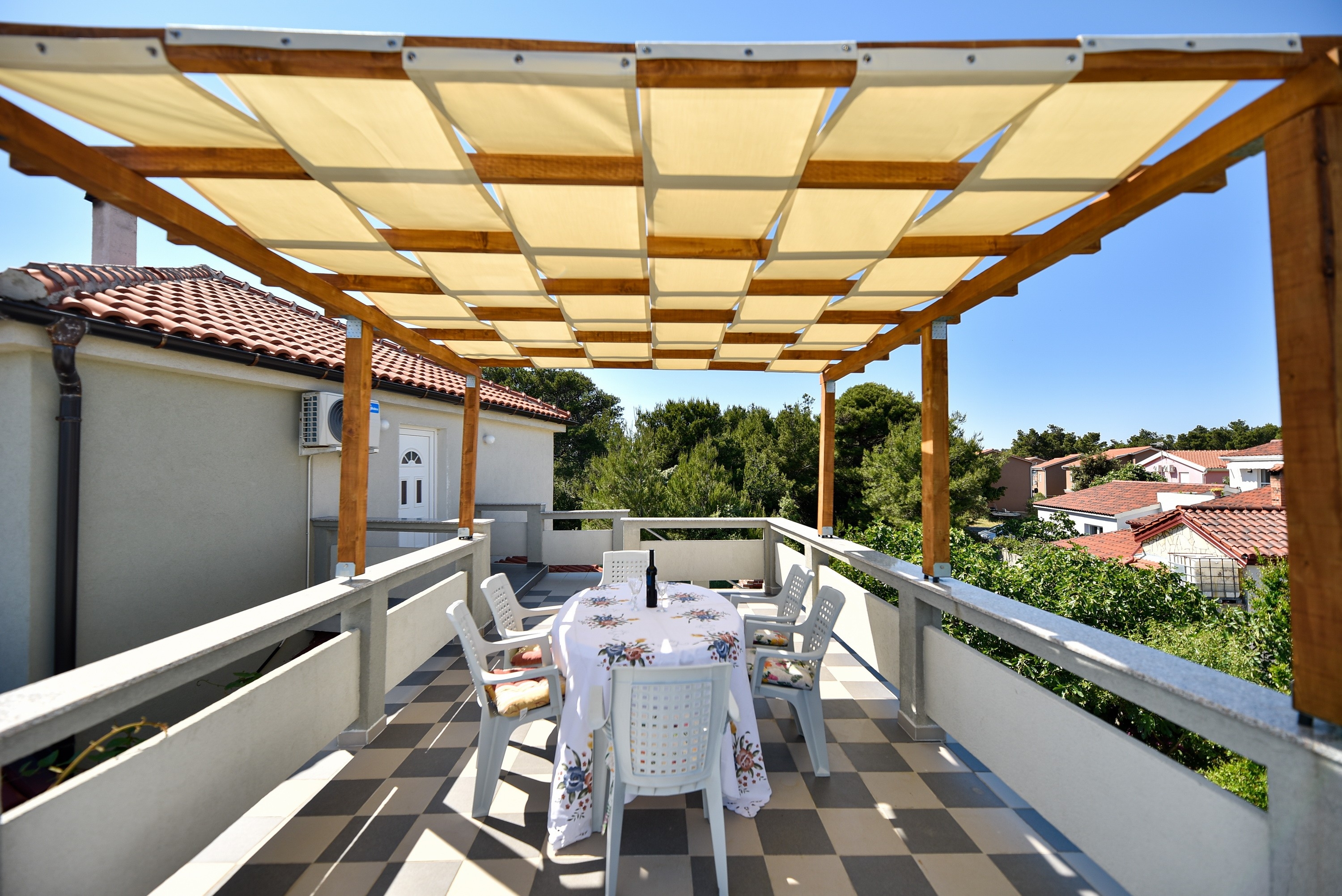 Two bedroom apartment with terrace Vir  A-a