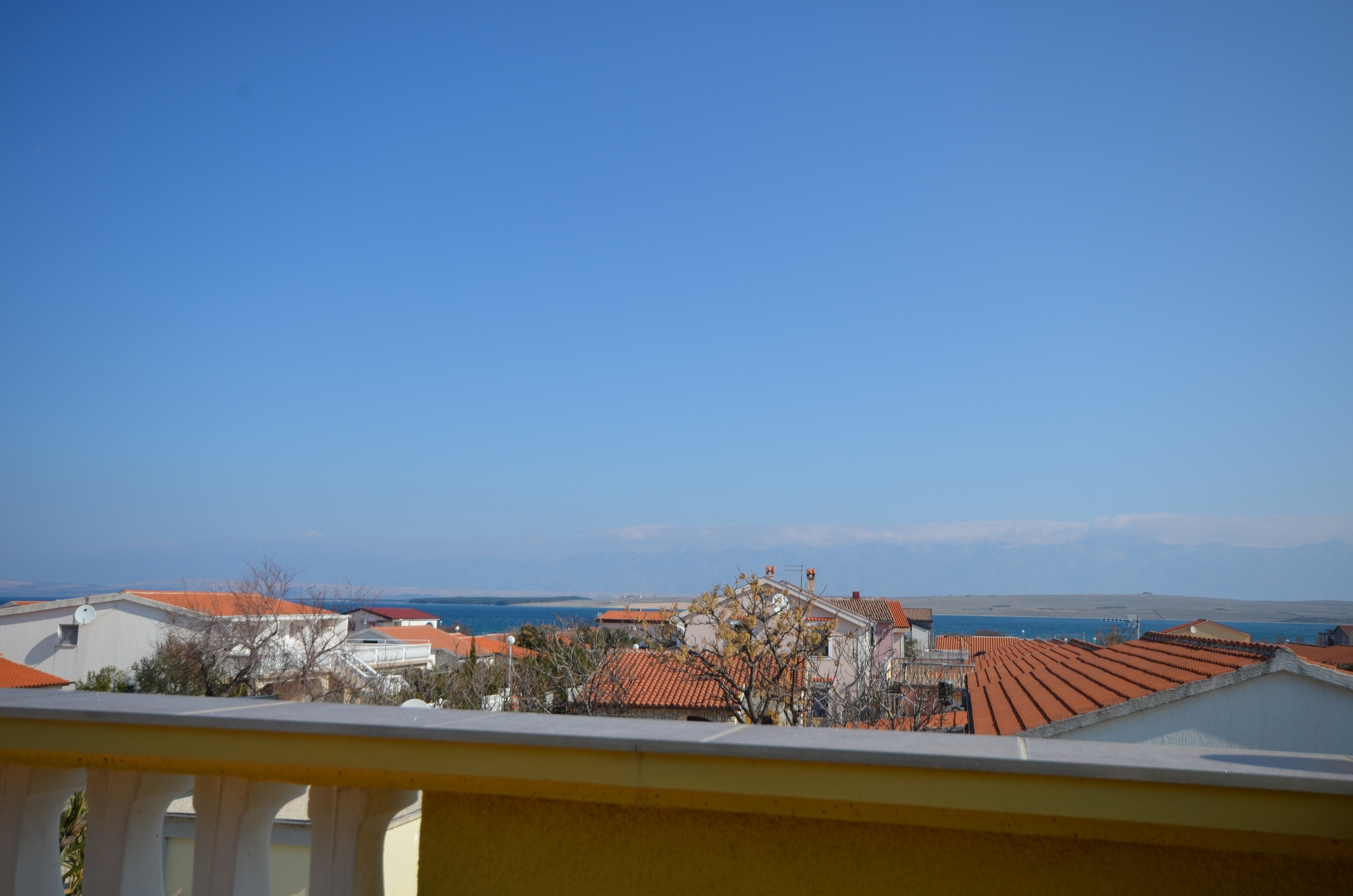One bedroom apartment with terrace and sea view Vir  A-a