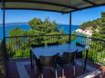 Terrace Pisak, Terrace in the apartment, with a sea view and WiFi.