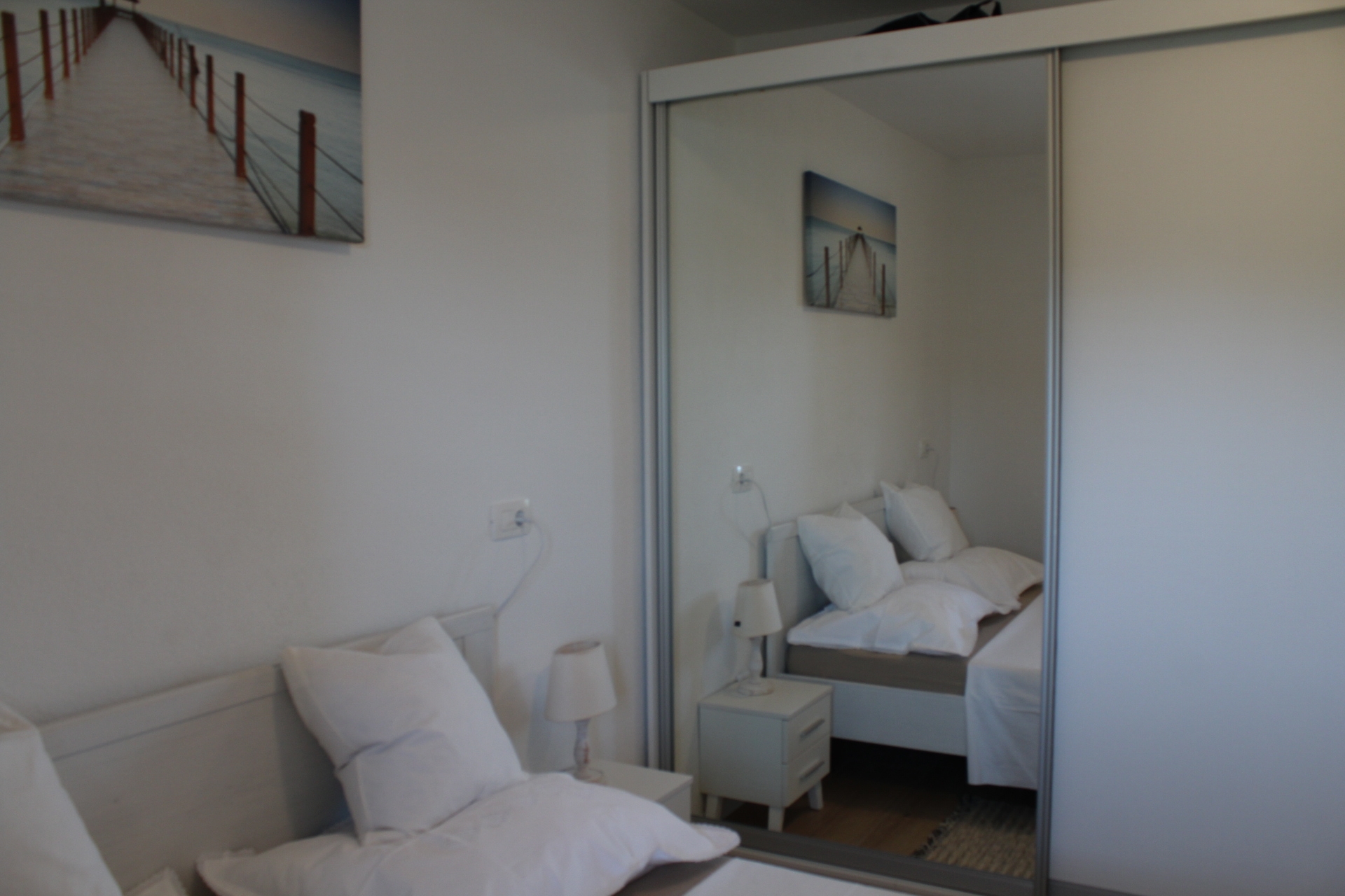 Two bedroom apartment with terrace and sea view Poljica, Trogir  A-a