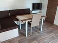 Obývací pokoj Privlaka, Obývací pokoj v ubytování typu apartment, s klimatizací a WiFi.