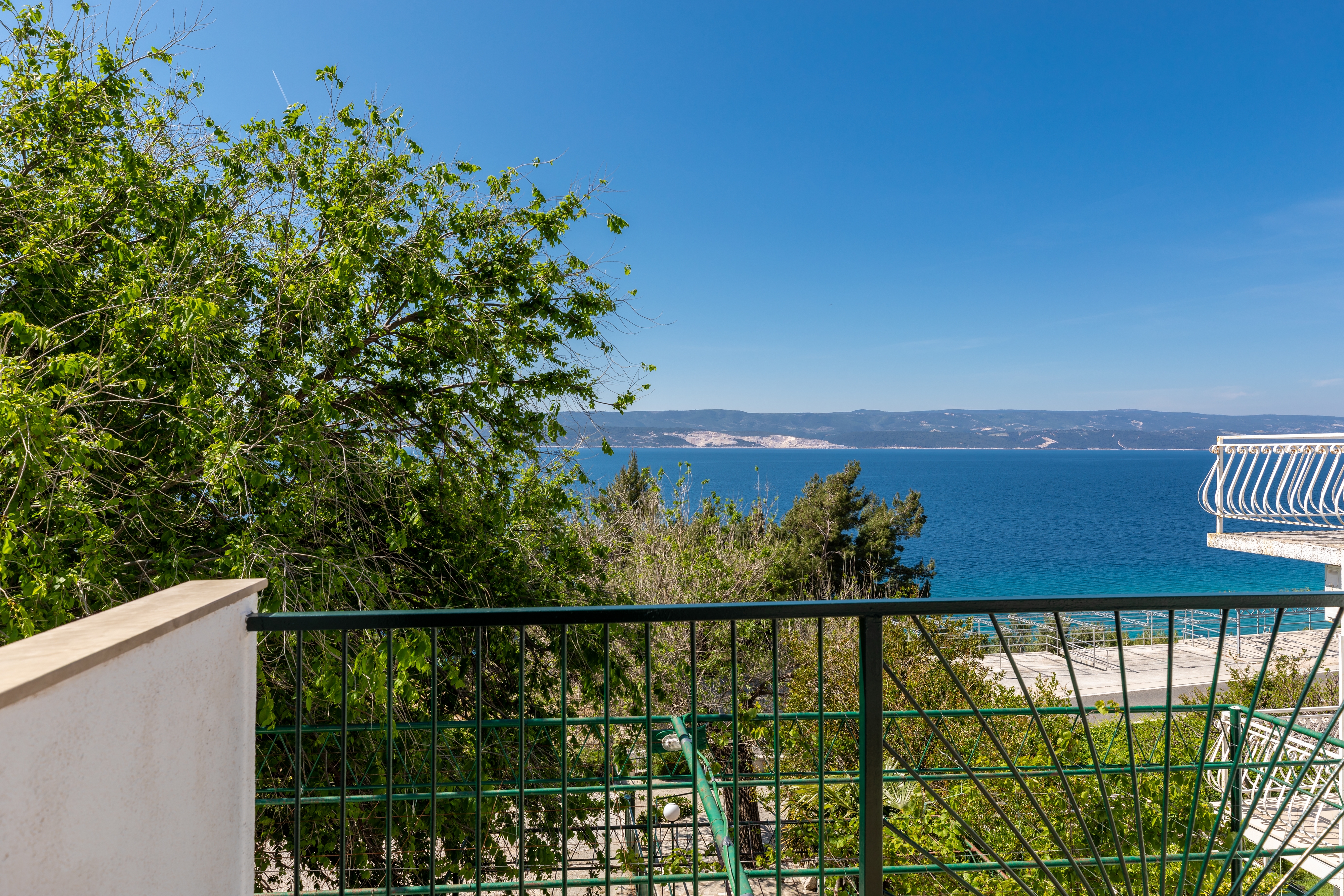 Studio flat with balcony and sea view Lokva Rogoznica, Omiš  AS-a
