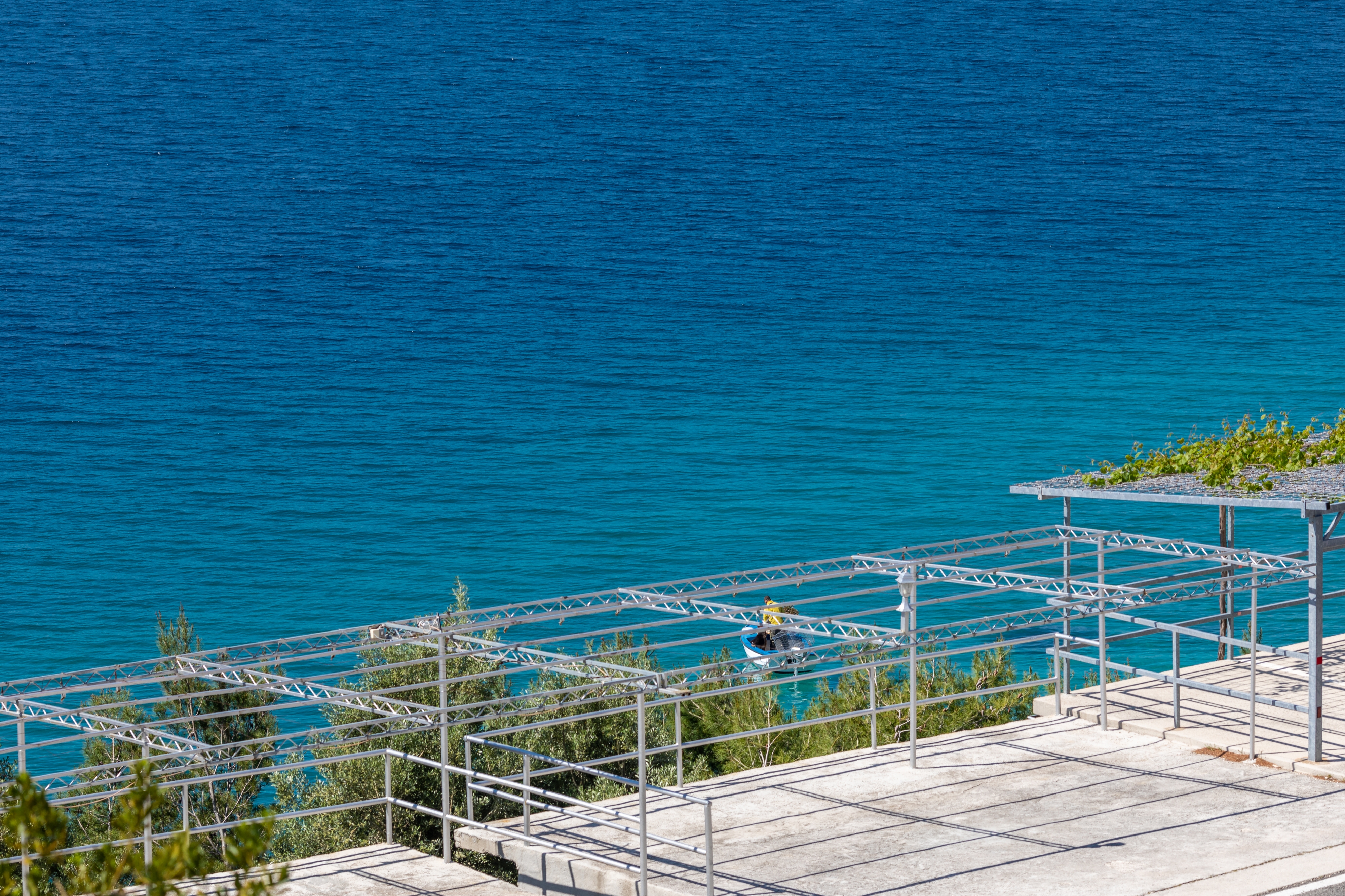 Studio flat with balcony and sea view Lokva Rogoznica, Omiš  AS-a