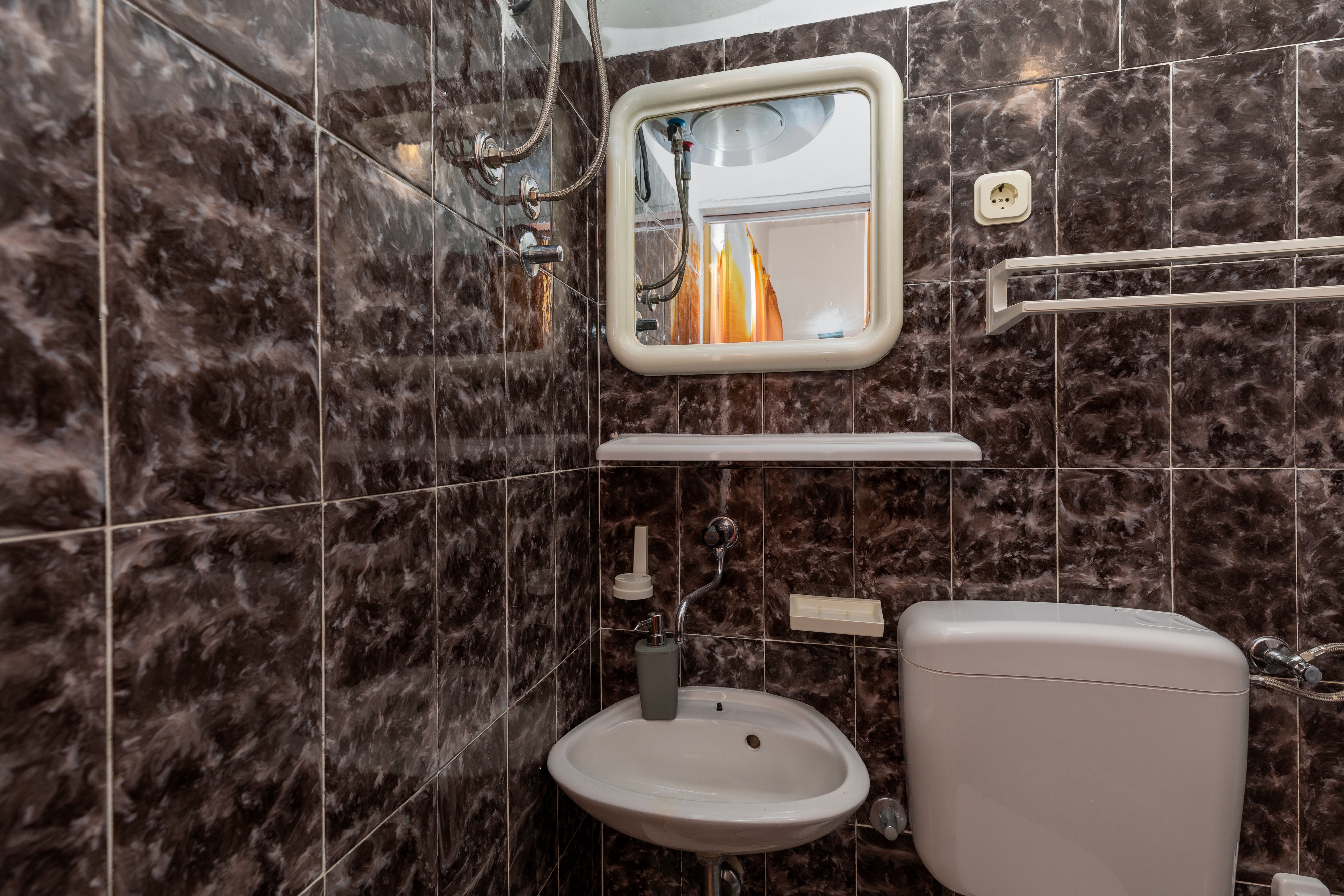 Studio flat with terrace and sea view Lokva Rogoznica, Omiš  AS-d