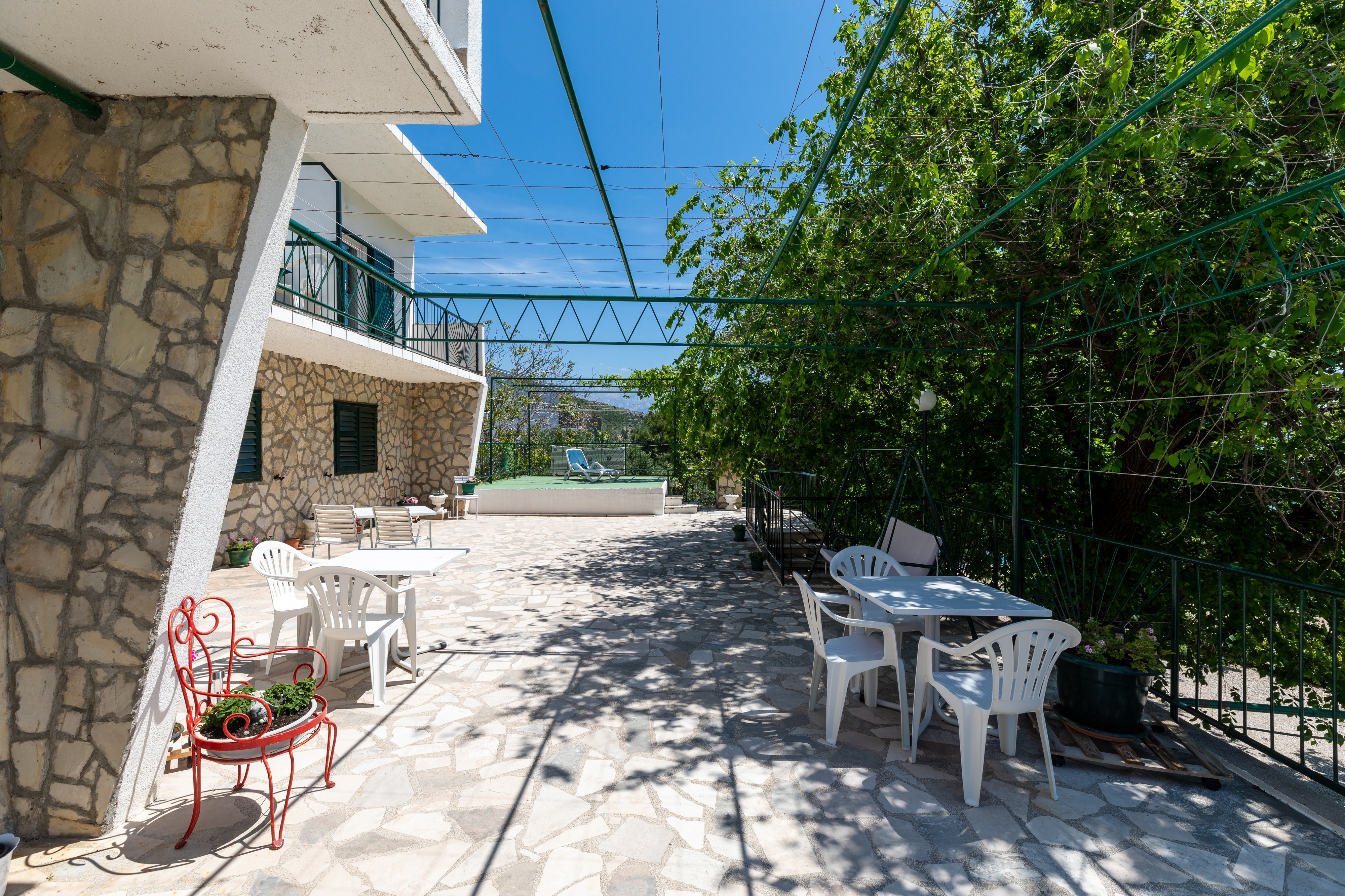 Studio flat with terrace and sea view Lokva Rogoznica, Omiš  AS-d