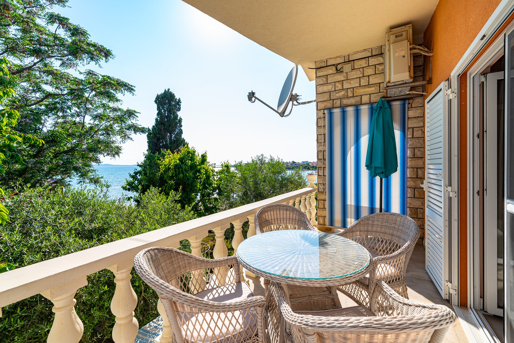 Two bedroom apartment near beach Privlaka, Zadar  A-a