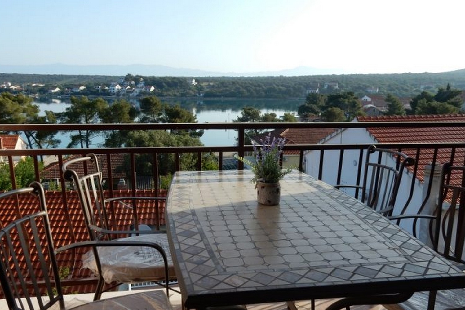 One bedroom apartment with terrace and sea view Lovište, Pelješac (A-18656-c)