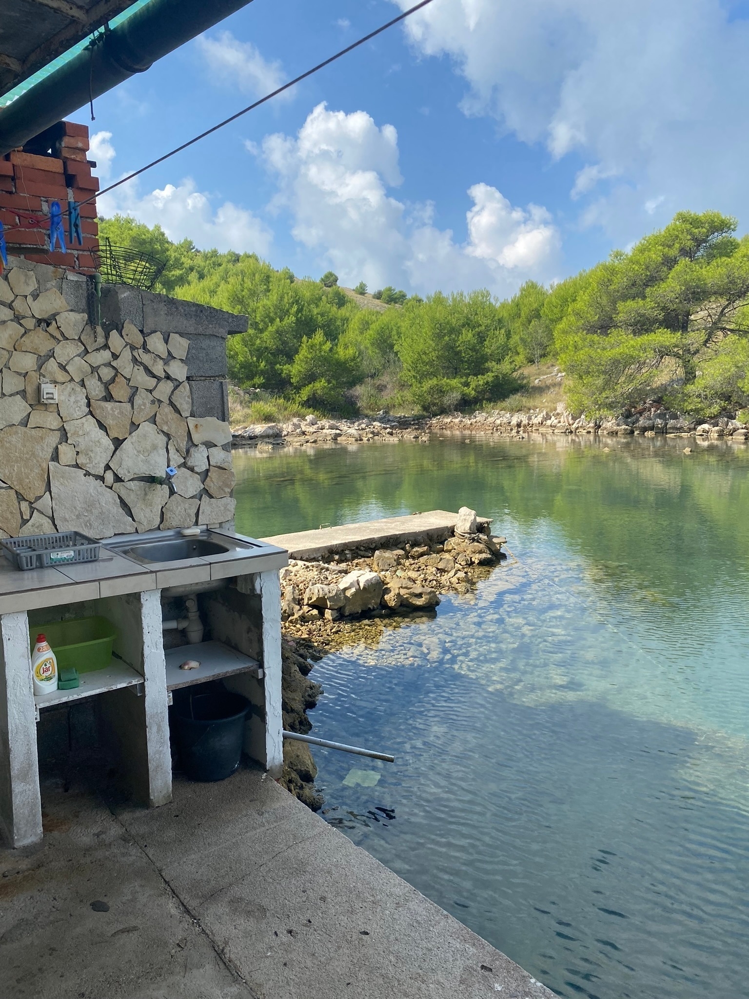 One bedroom house near beach Cove Lupešćina, Kornati  K