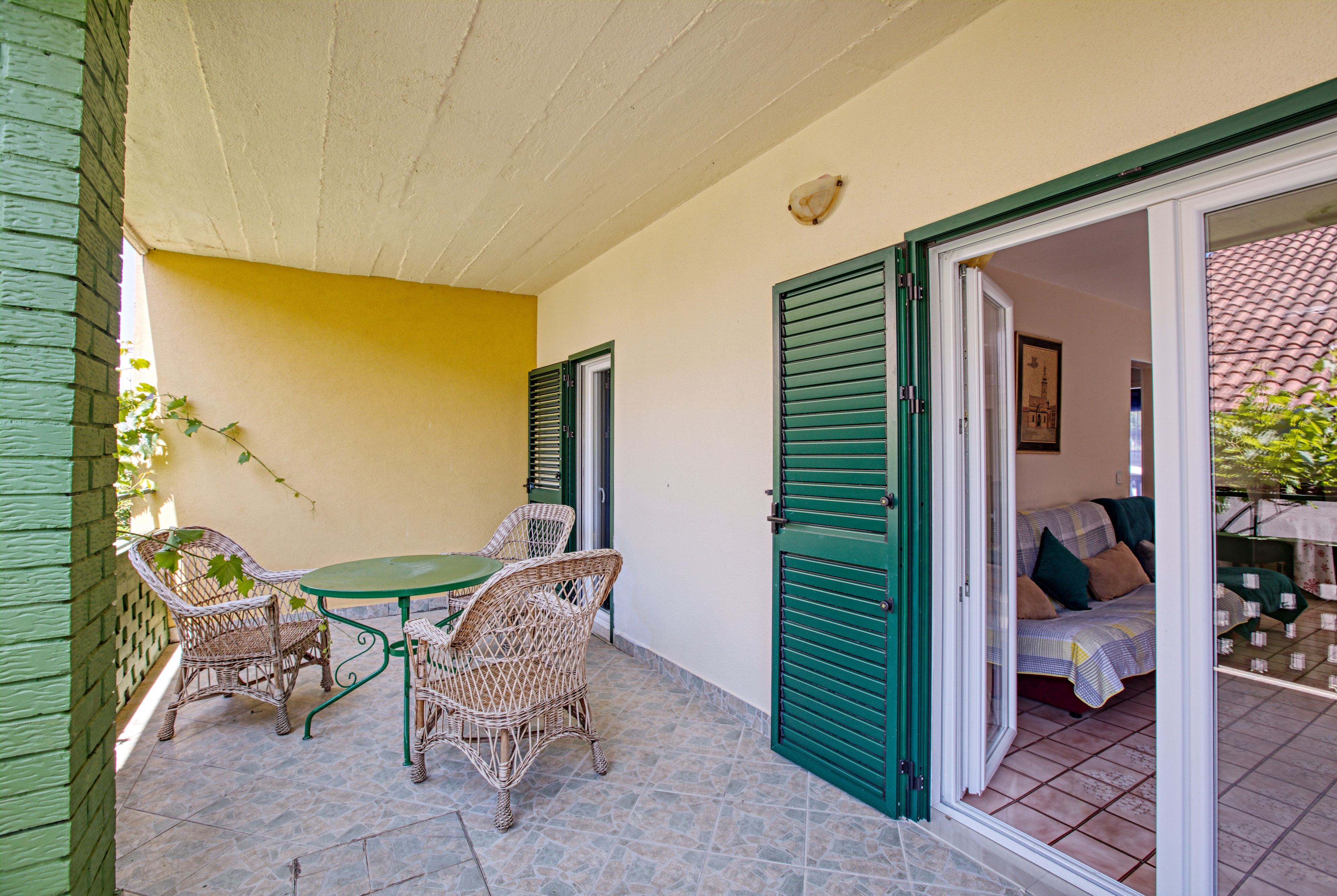 Two bedroom apartment with terrace Biograd na Moru, Biograd  A-a
