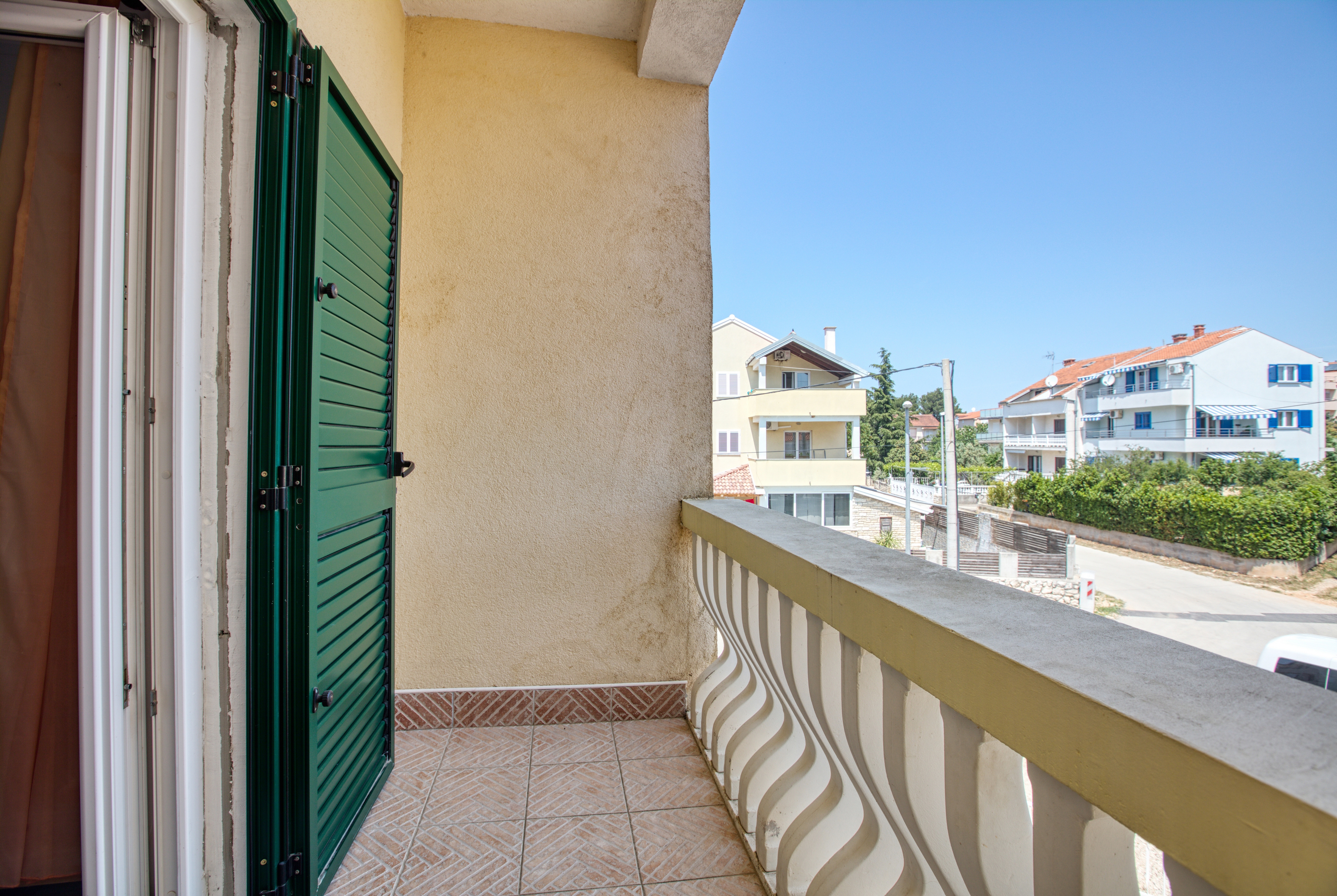 Two bedroom apartment with terrace and sea view Biograd na Moru, Biograd  A-b