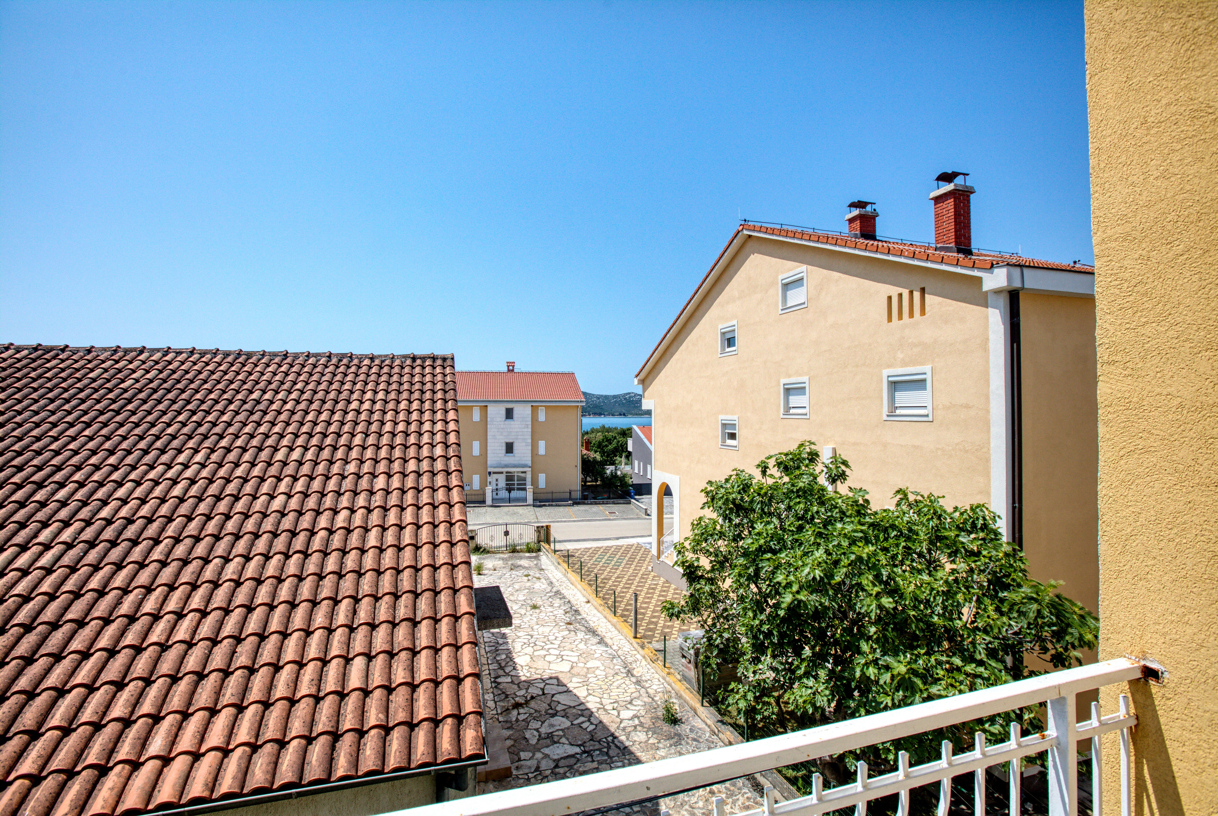 Two bedroom apartment with terrace and sea view Biograd na Moru, Biograd  A-b