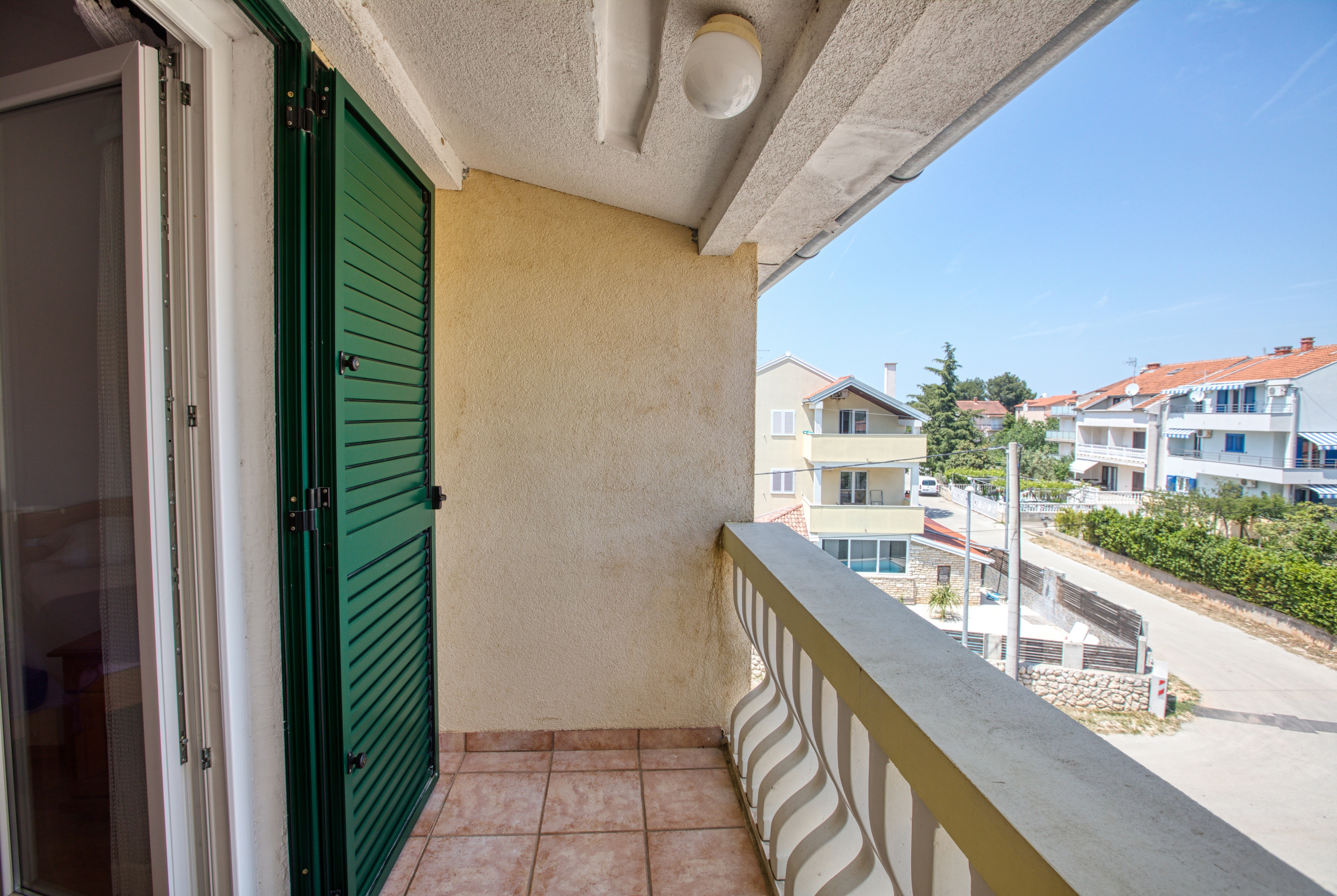 Two bedroom apartment with balcony and sea view Biograd na Moru, Biograd  A-c
