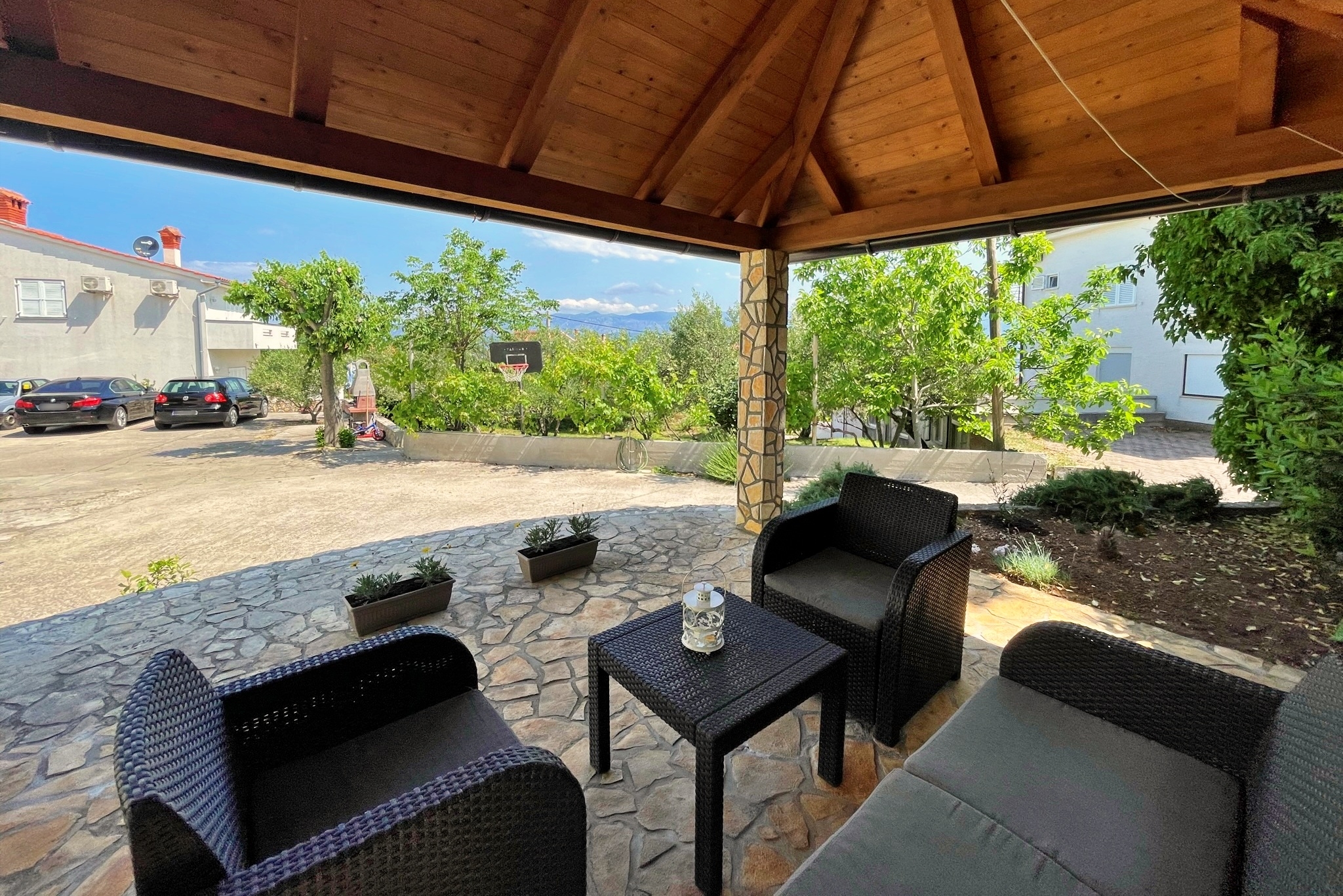 One bedroom apartment with terrace Polje, Krk  A-a