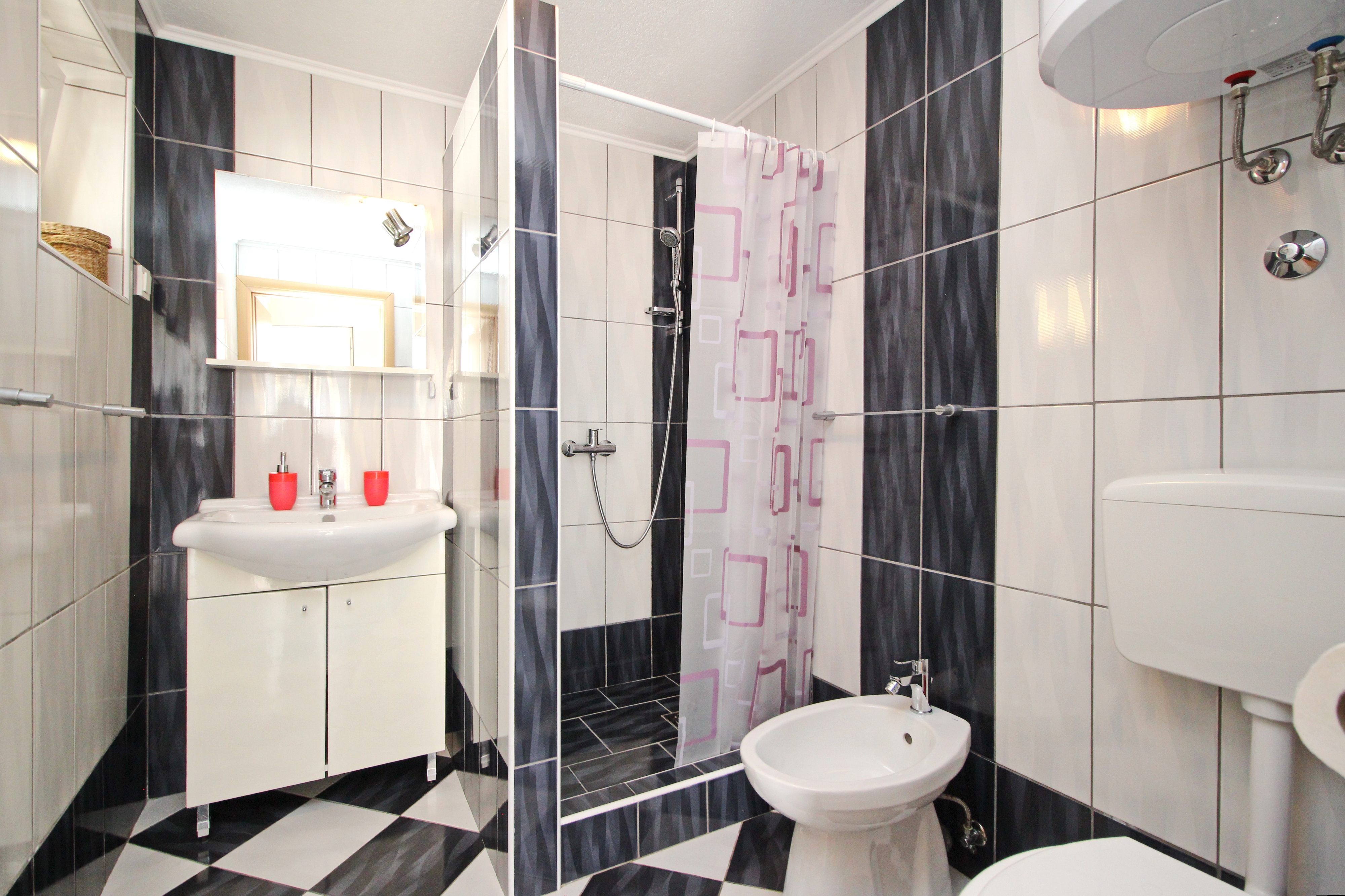 Two bedroom apartment with terrace Polje, Krk  A-b