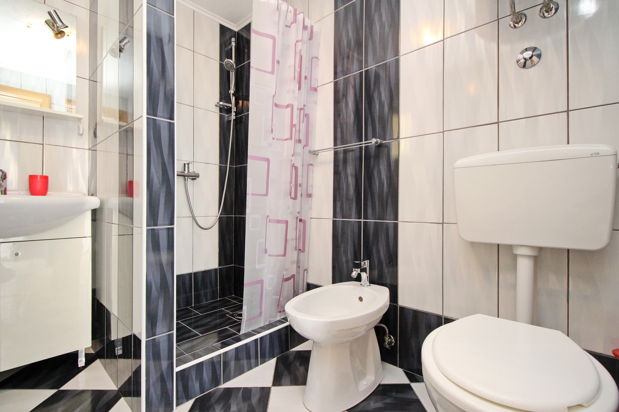 Two bedroom apartment with terrace Polje, Krk  A-b