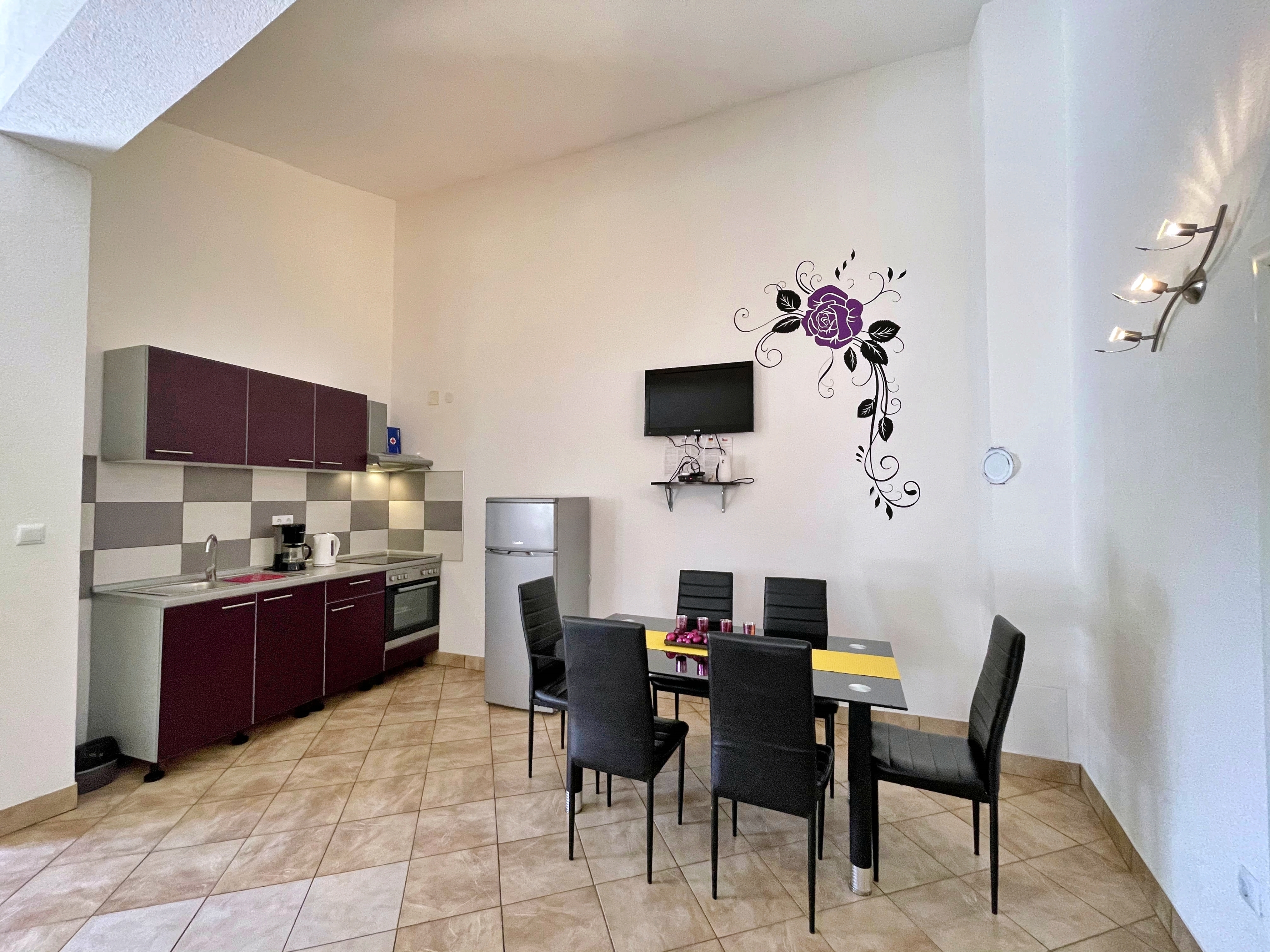 Two bedroom apartment with terrace Polje, Krk  A-b