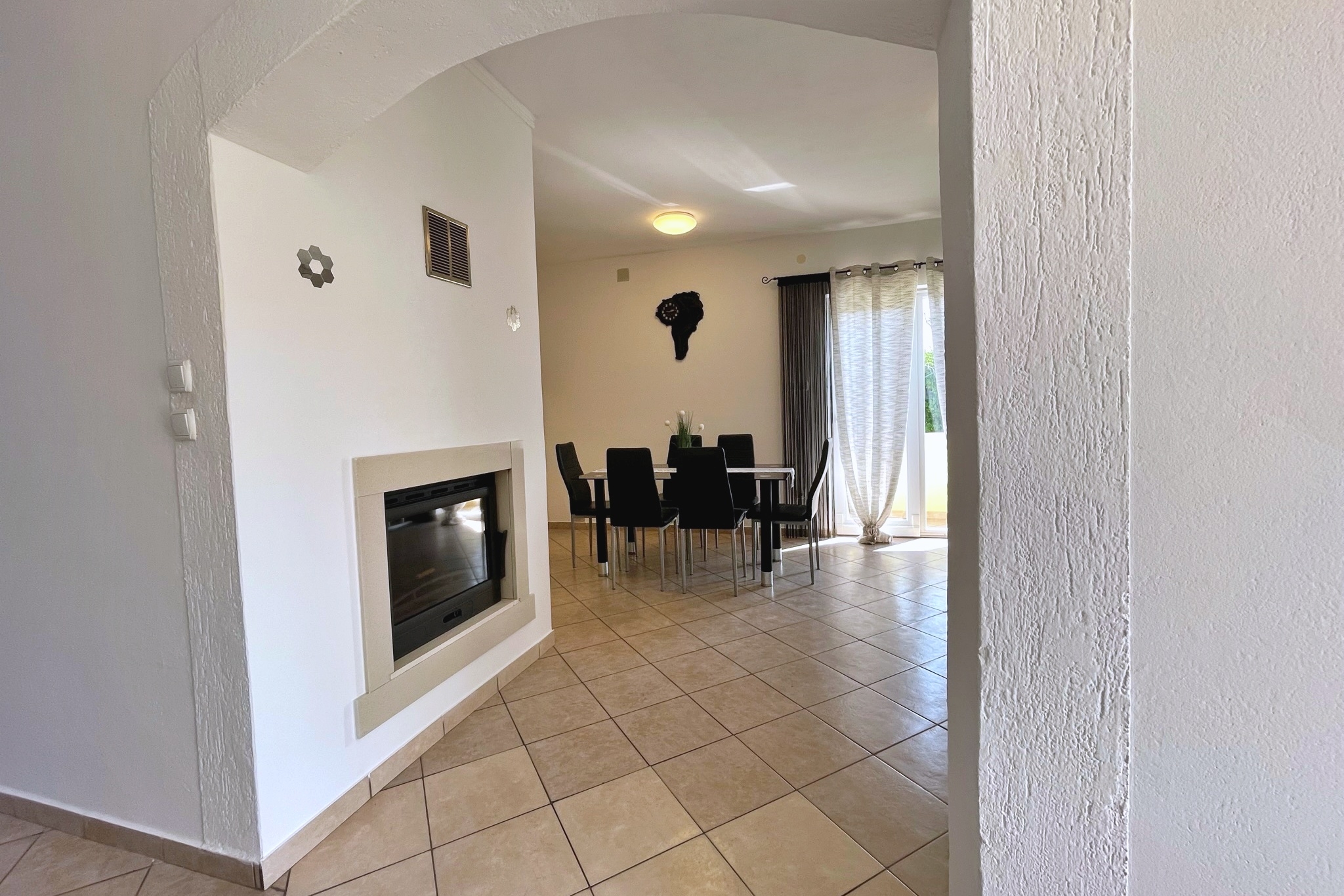 Three bedroom apartment with terrace and sea view Polje, Krk  A-c