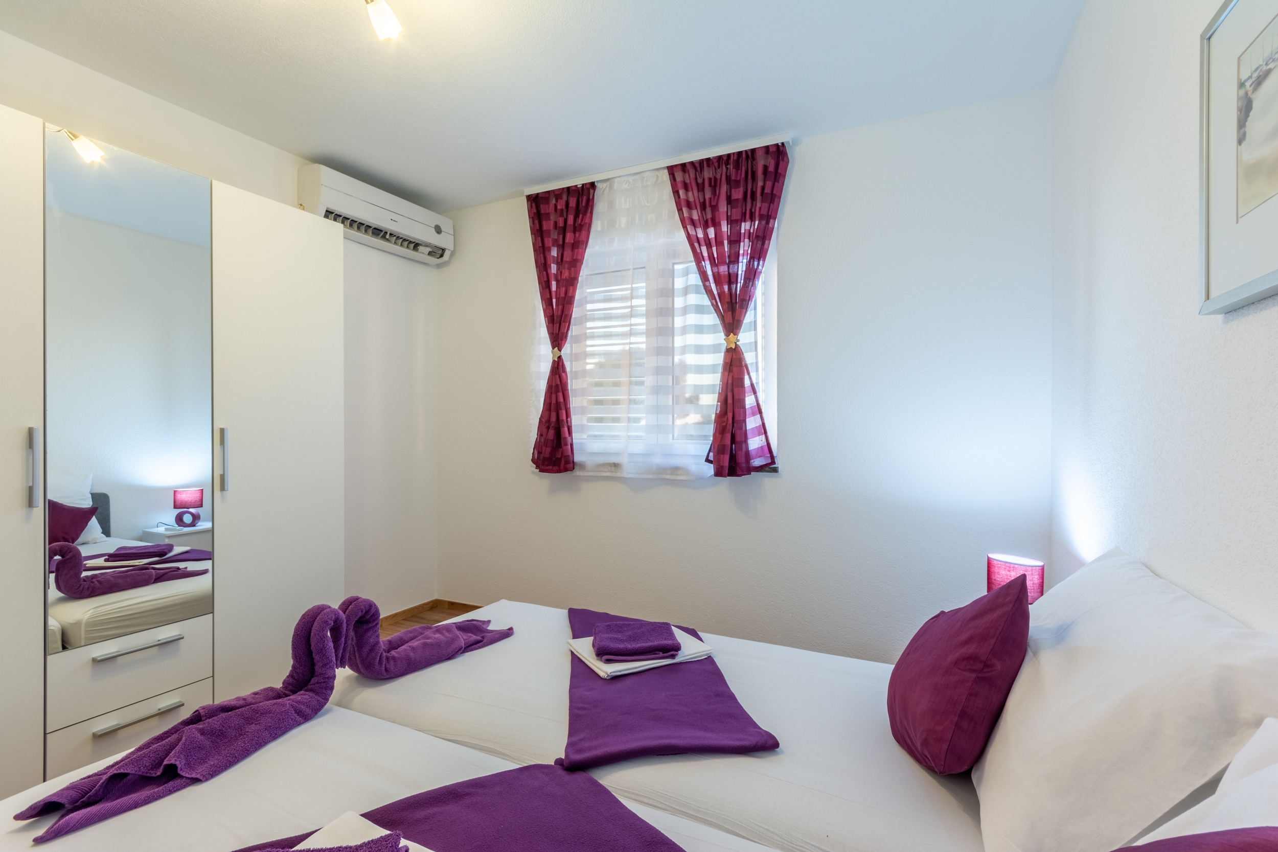Two bedroom apartment with terrace and sea view Stanići, Omiš  A-a