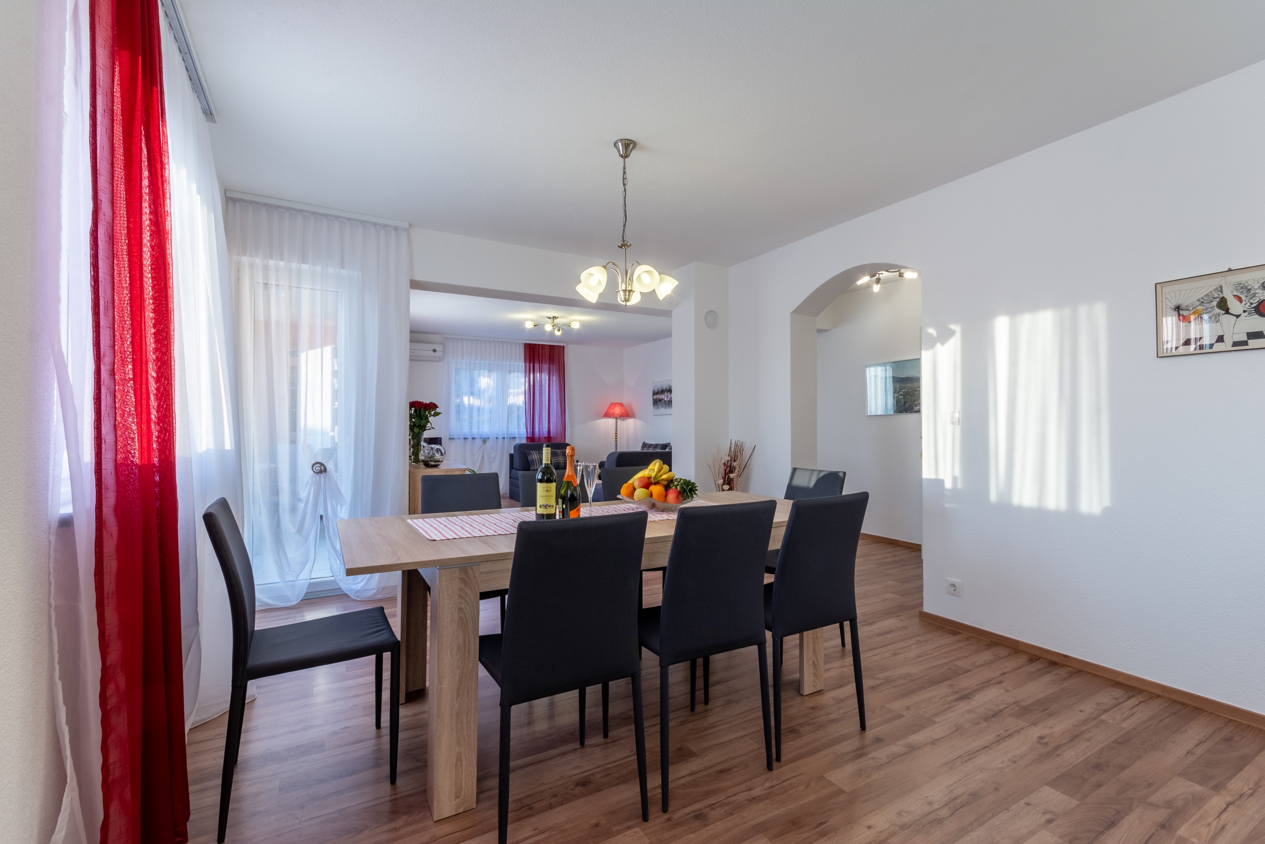 Two bedroom apartment with terrace and sea view Stanići, Omiš  A-a