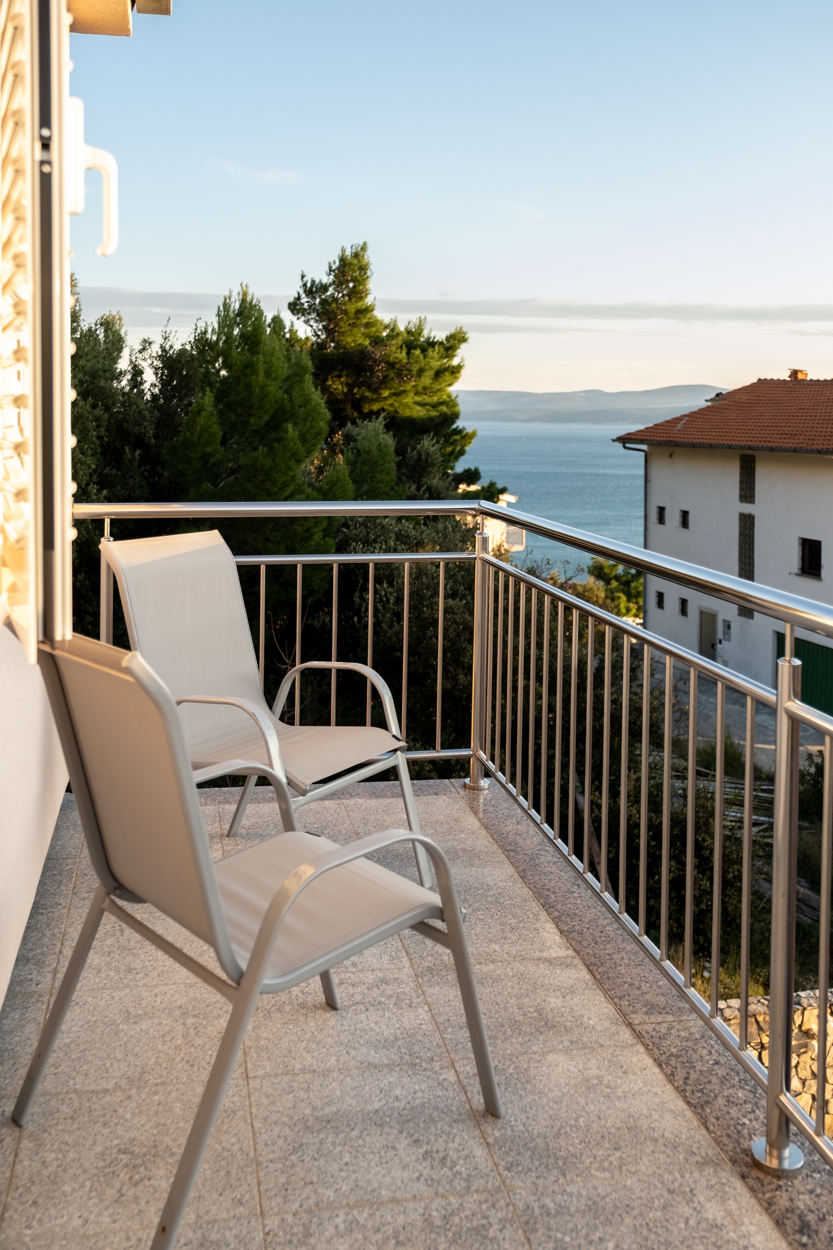 Two bedroom apartment with terrace and sea view Stanići, Omiš  A-a