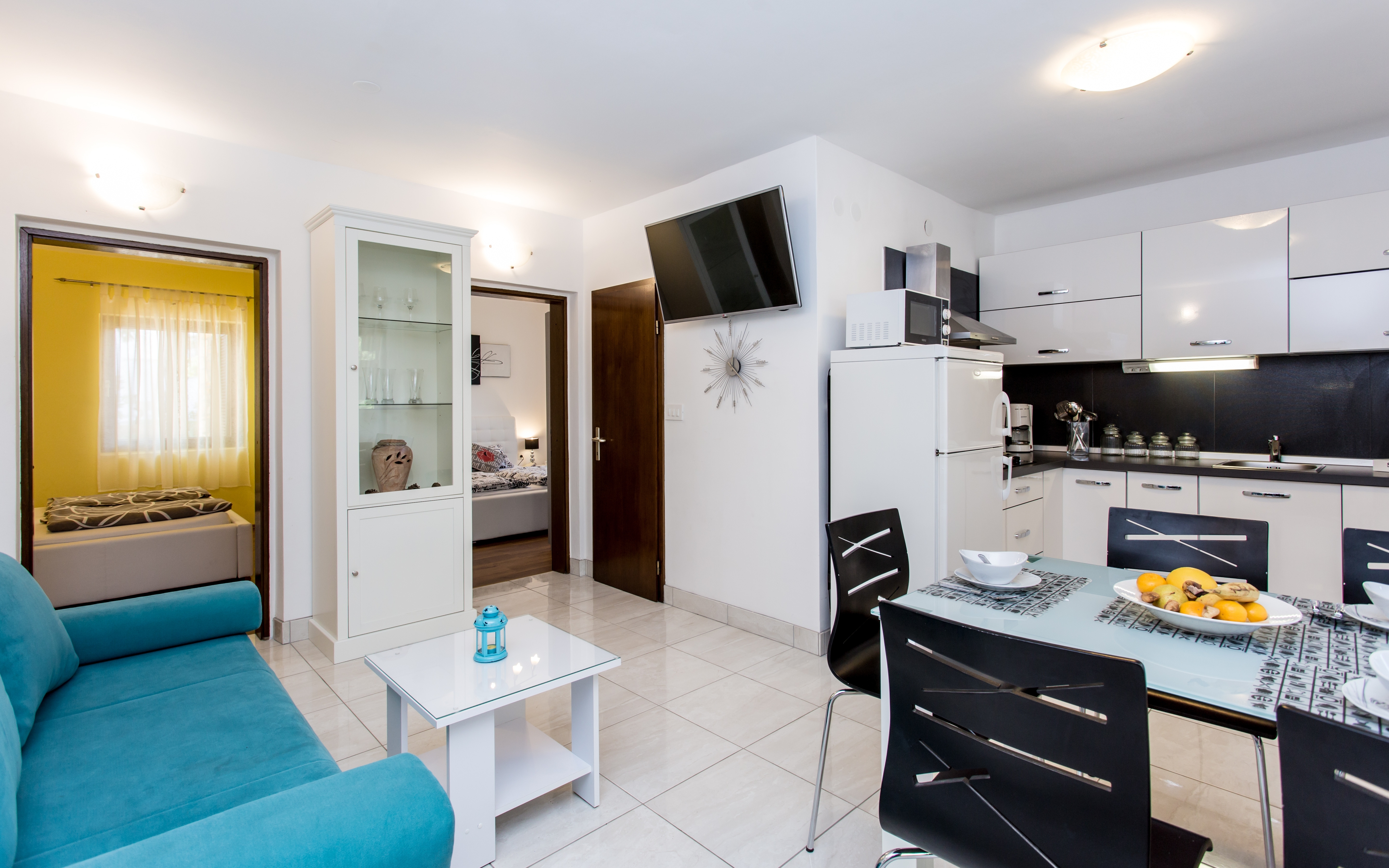 Two bedroom apartment with terrace Šilo, Krk  A-b