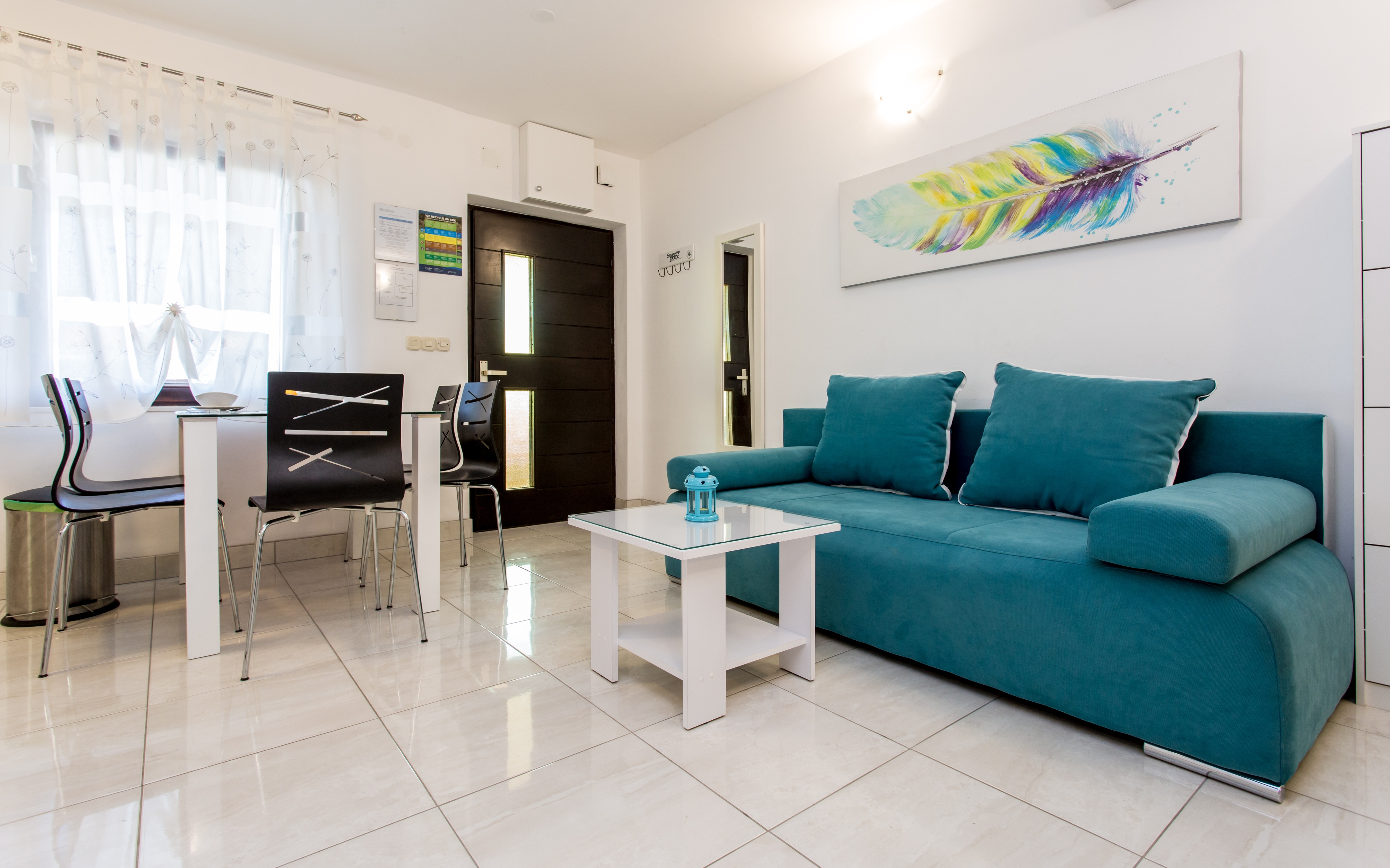 Two bedroom apartment with terrace Šilo, Krk (A-18677-b)