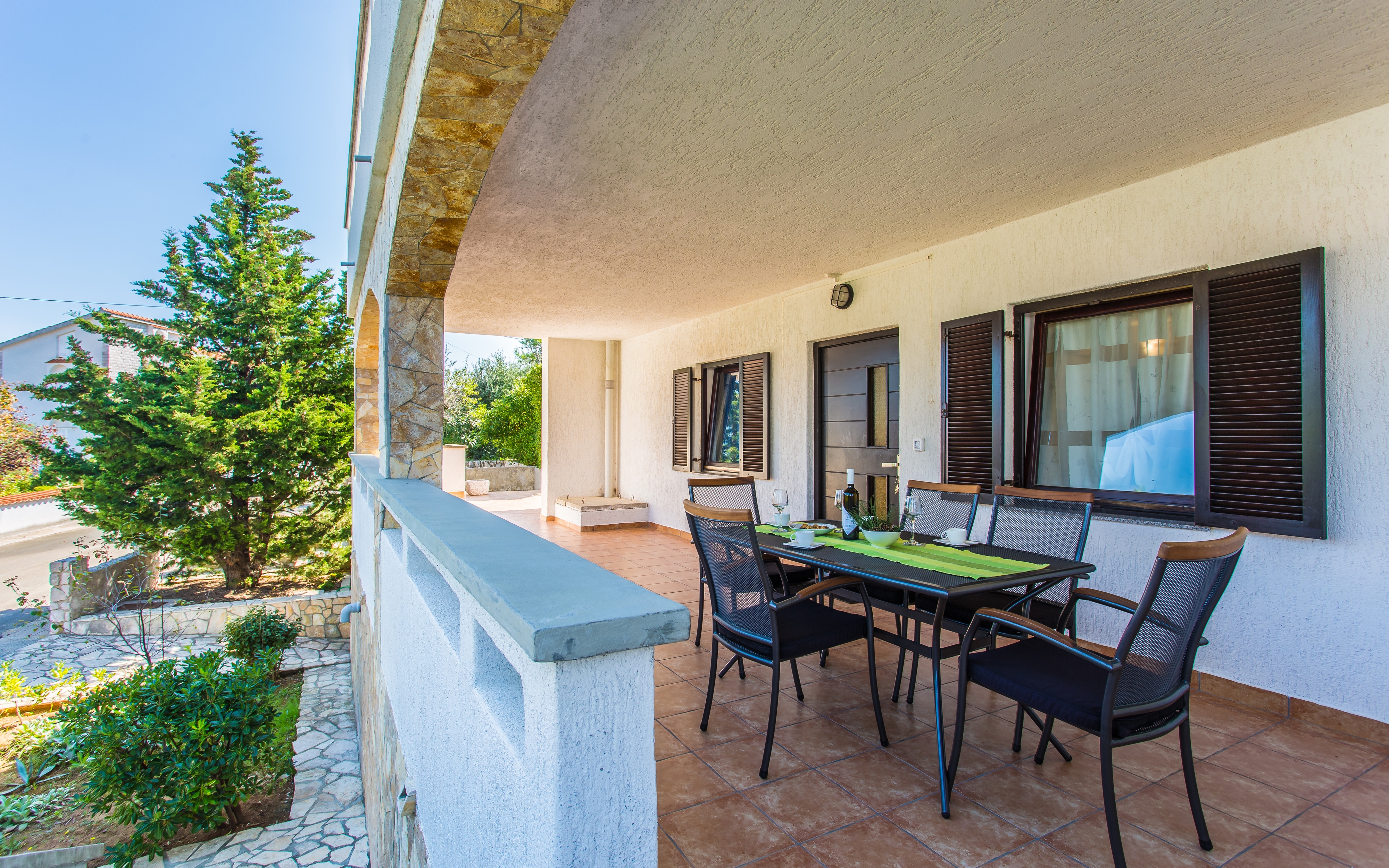 Two bedroom apartment with terrace Šilo, Krk  A-b