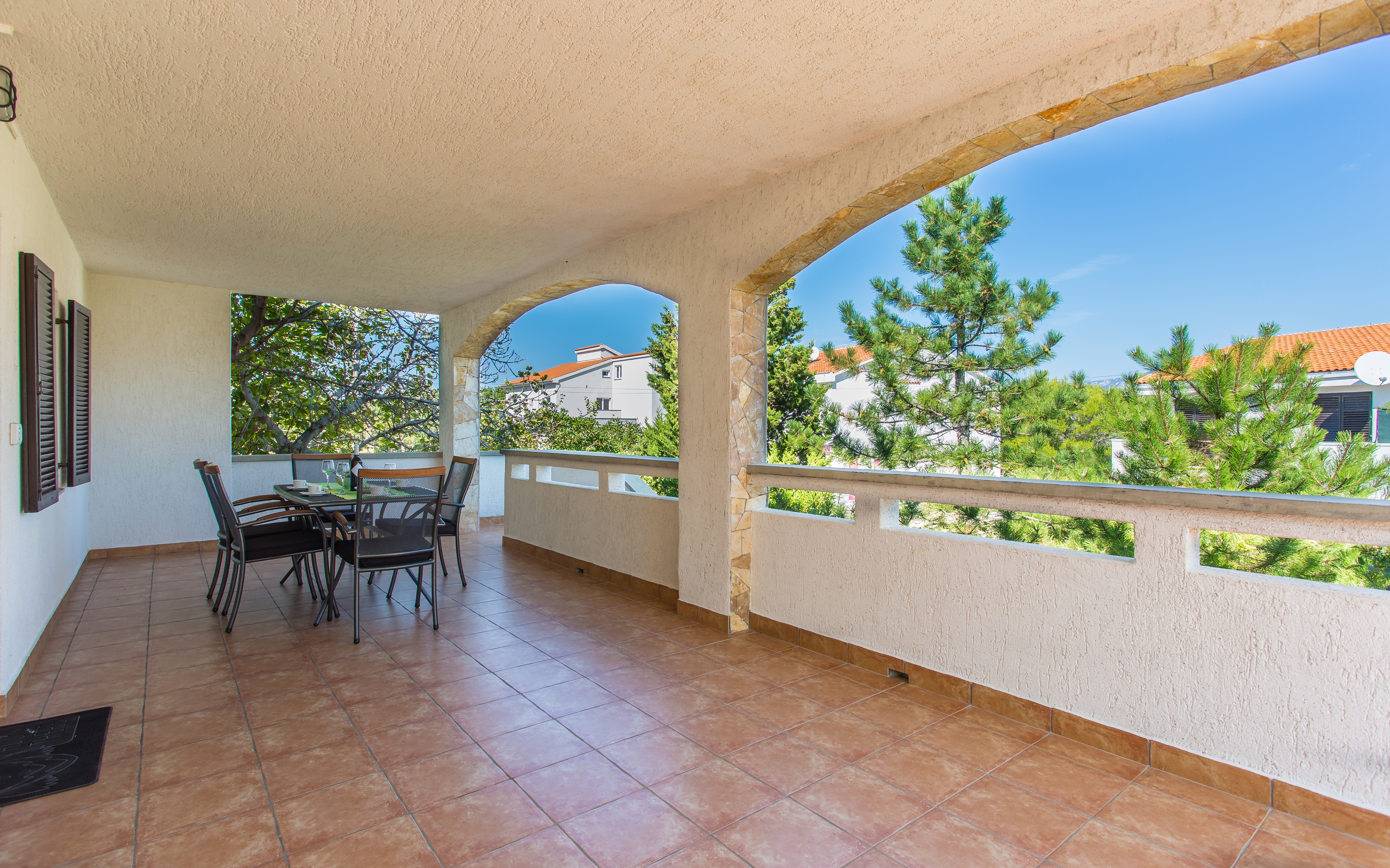 Two bedroom apartment with terrace Šilo, Krk  A-b