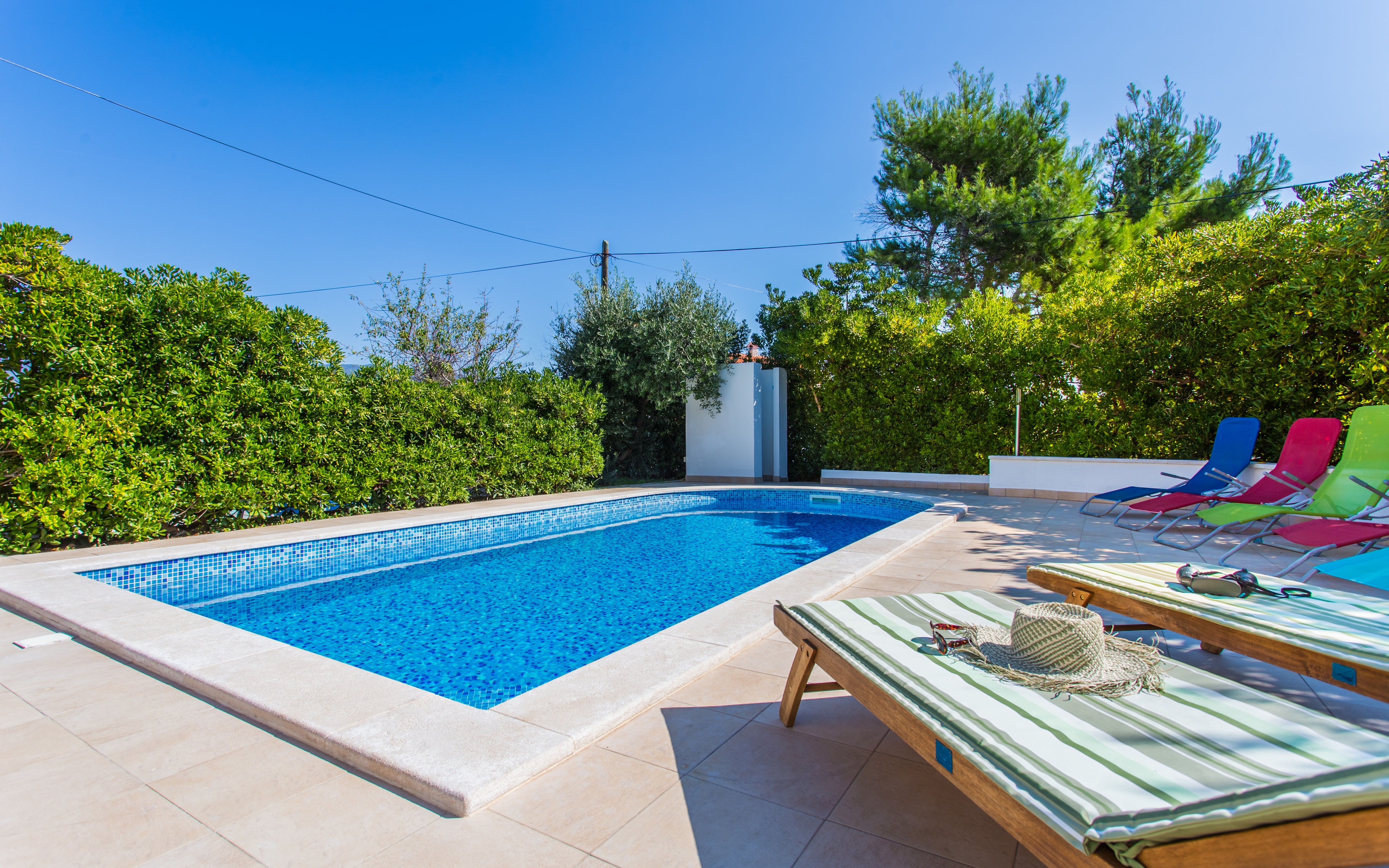 Two bedroom apartment with terrace Šilo, Krk  A-b