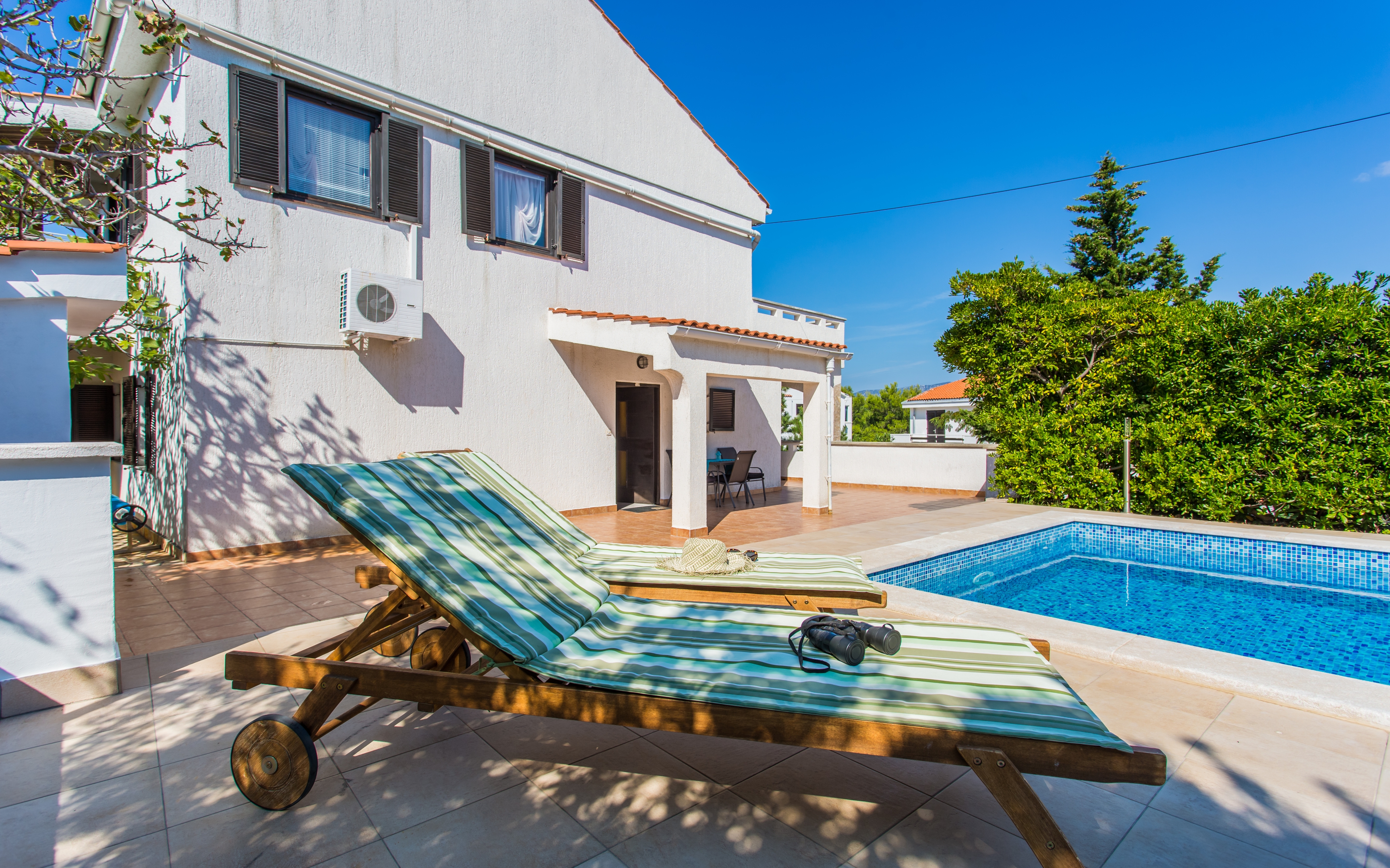 Two bedroom apartment with terrace Šilo, Krk  A-b