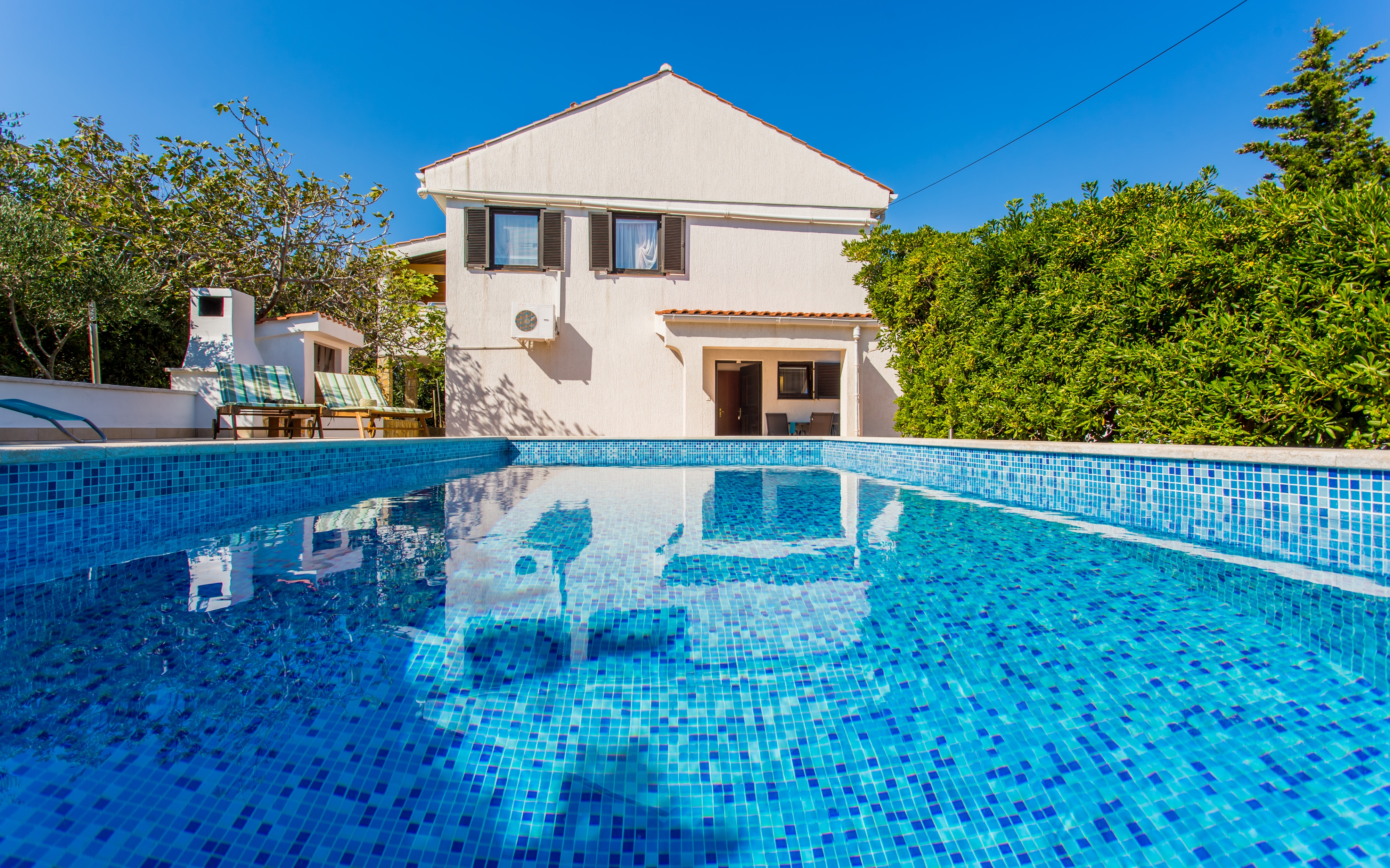 Two bedroom apartment with terrace Šilo, Krk  A-b
