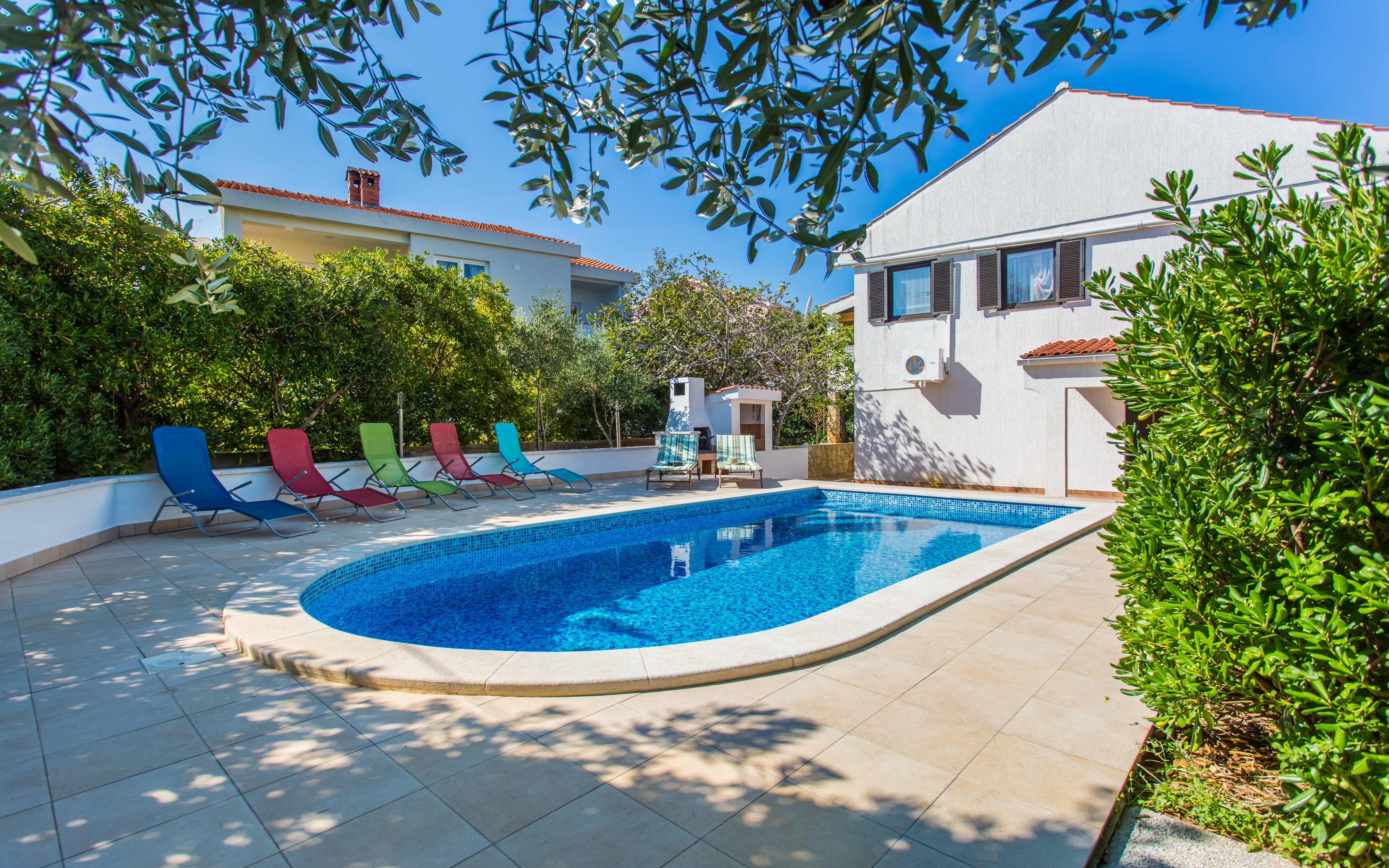 Two bedroom apartment with terrace Šilo, Krk  A-b