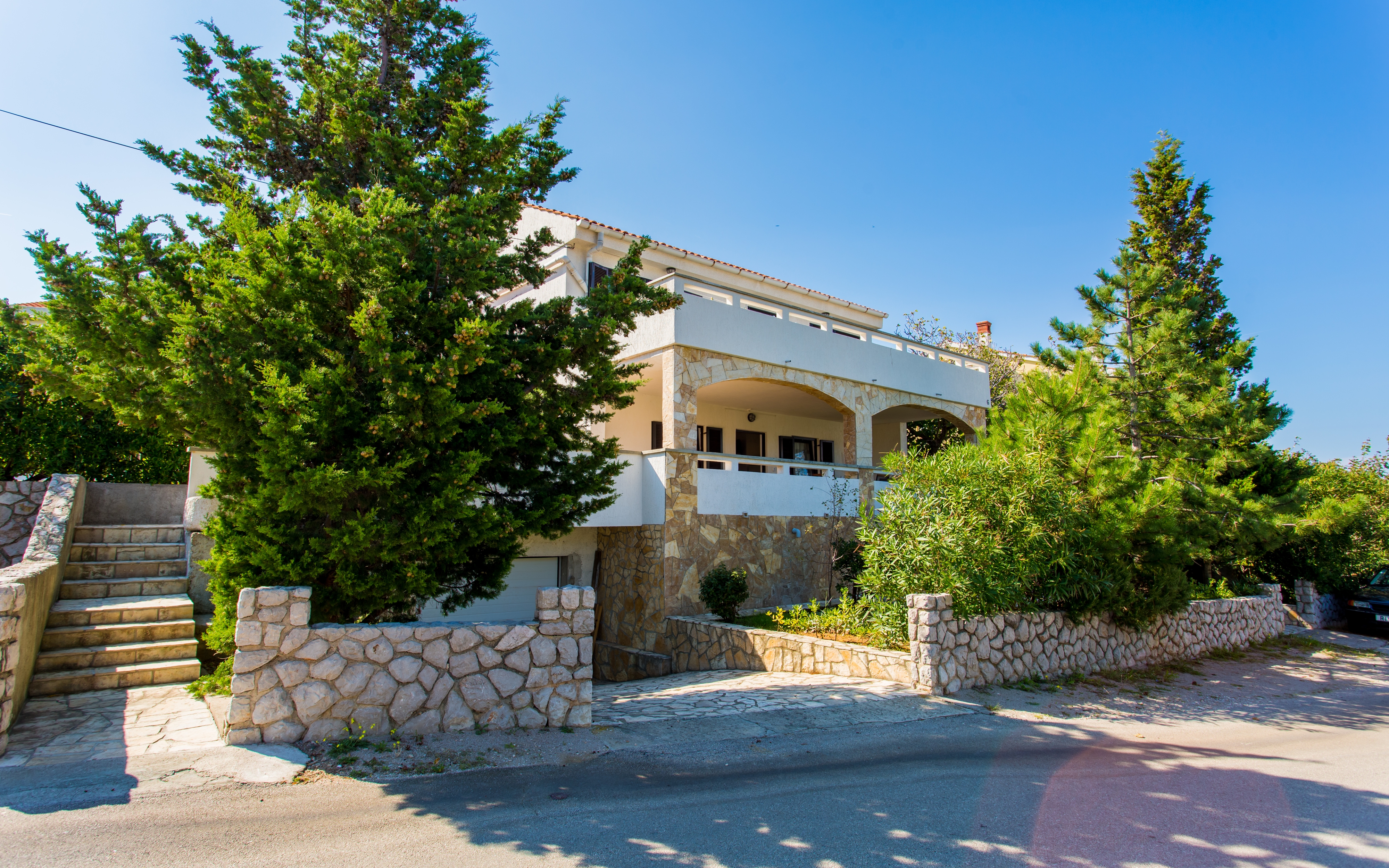 Two bedroom apartment with terrace Šilo, Krk  A-b