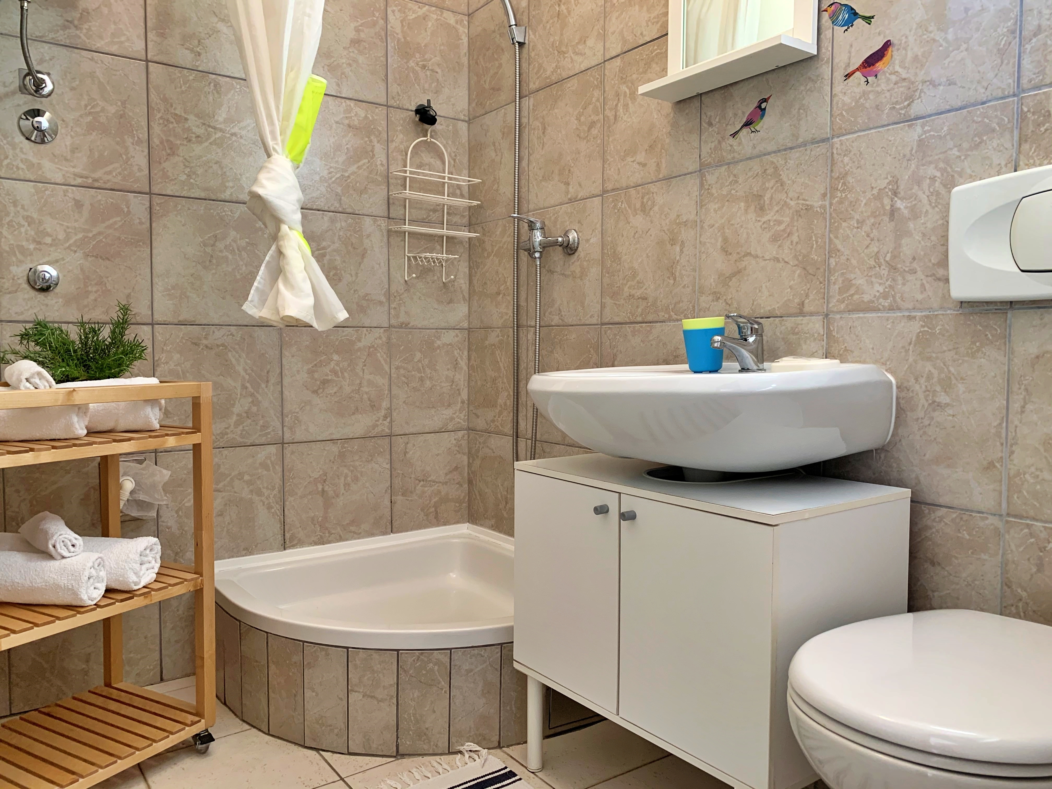 One bedroom apartment with terrace Šilo, Krk  A-a