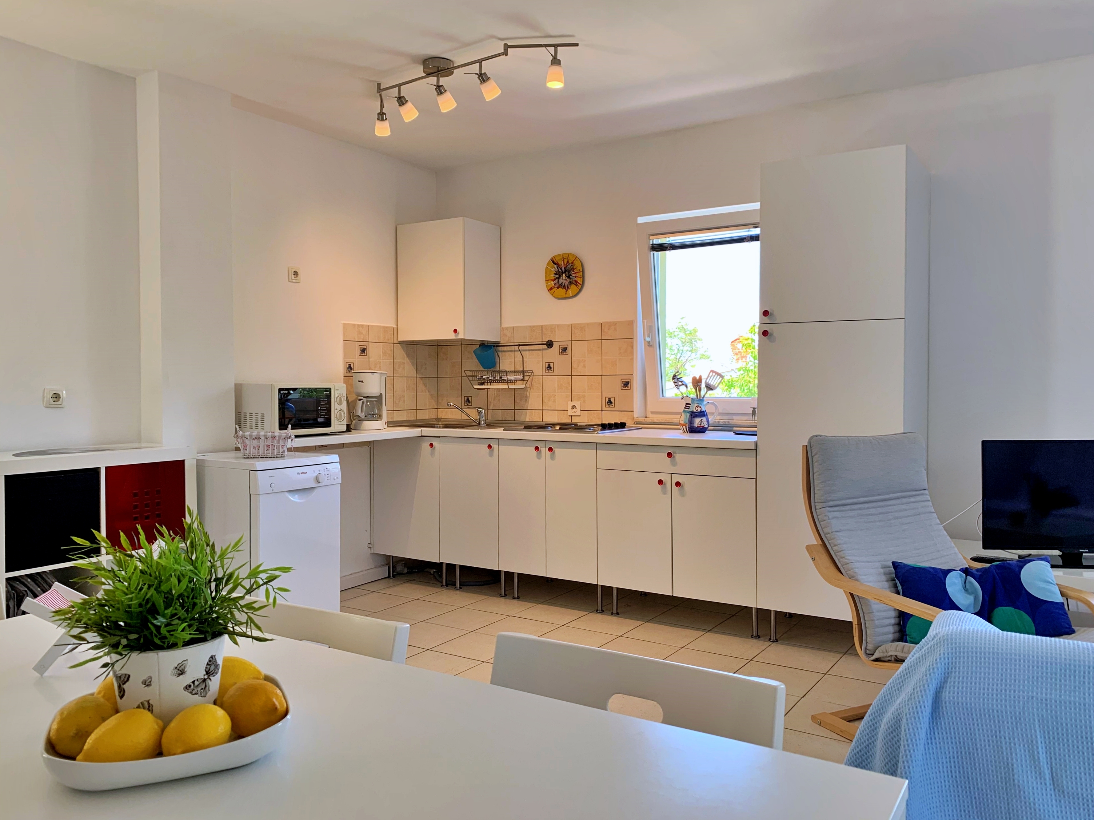 Two bedroom apartment with terrace Šilo, Krk  A-b