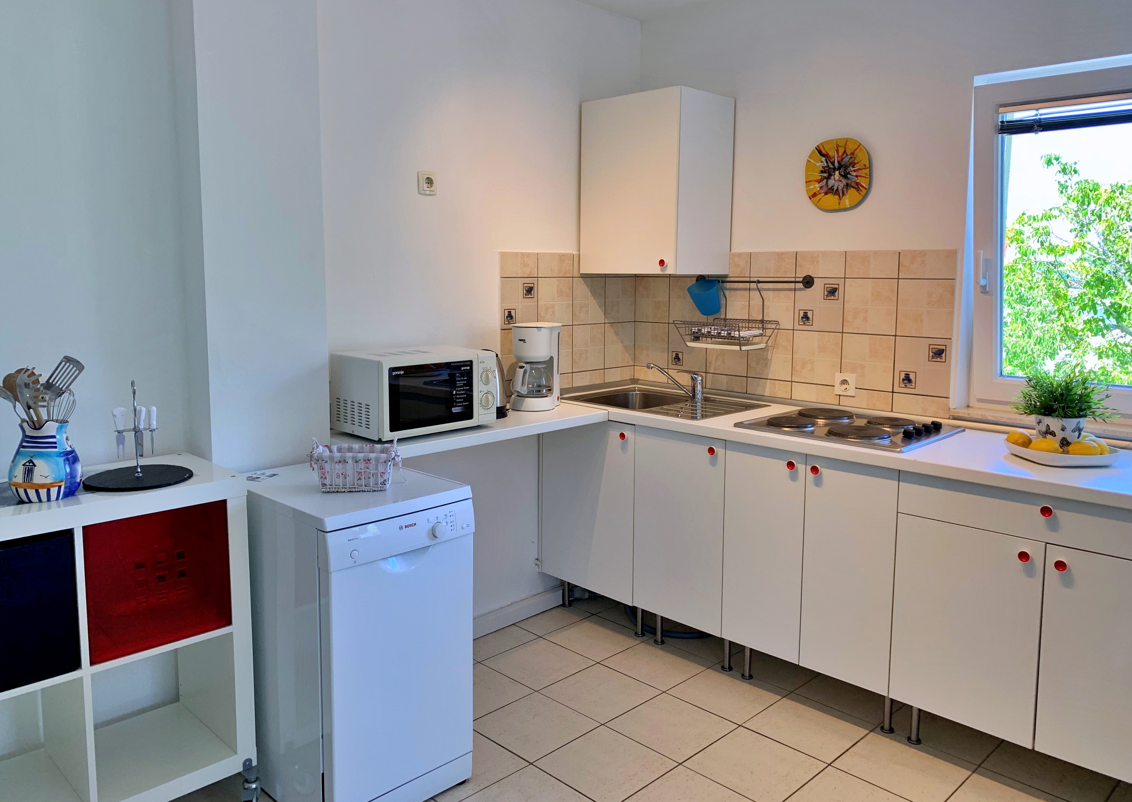 Two bedroom apartment with terrace Šilo, Krk  A-b