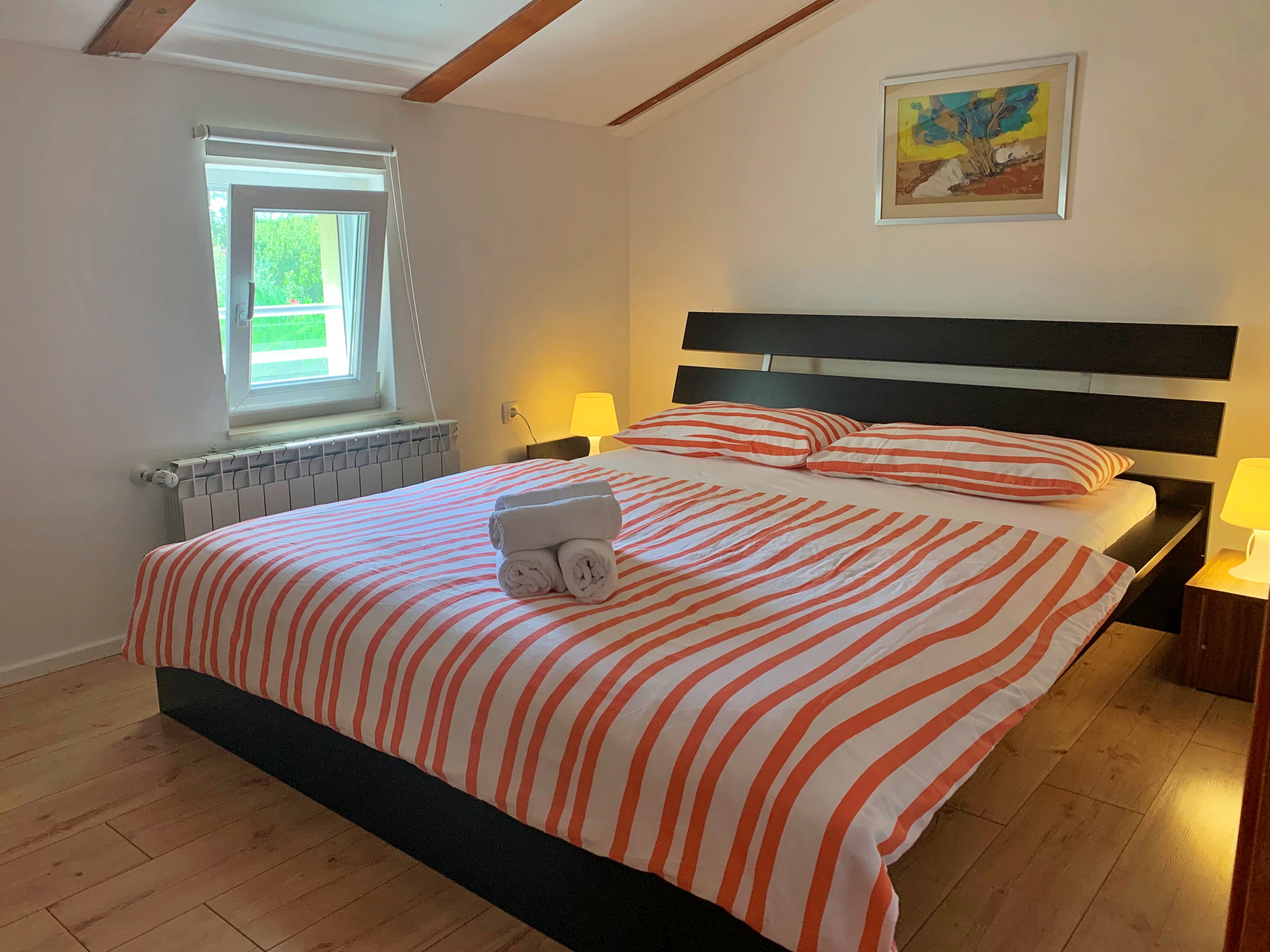 Two bedroom apartment with terrace and sea view Šilo, Krk  A-c
