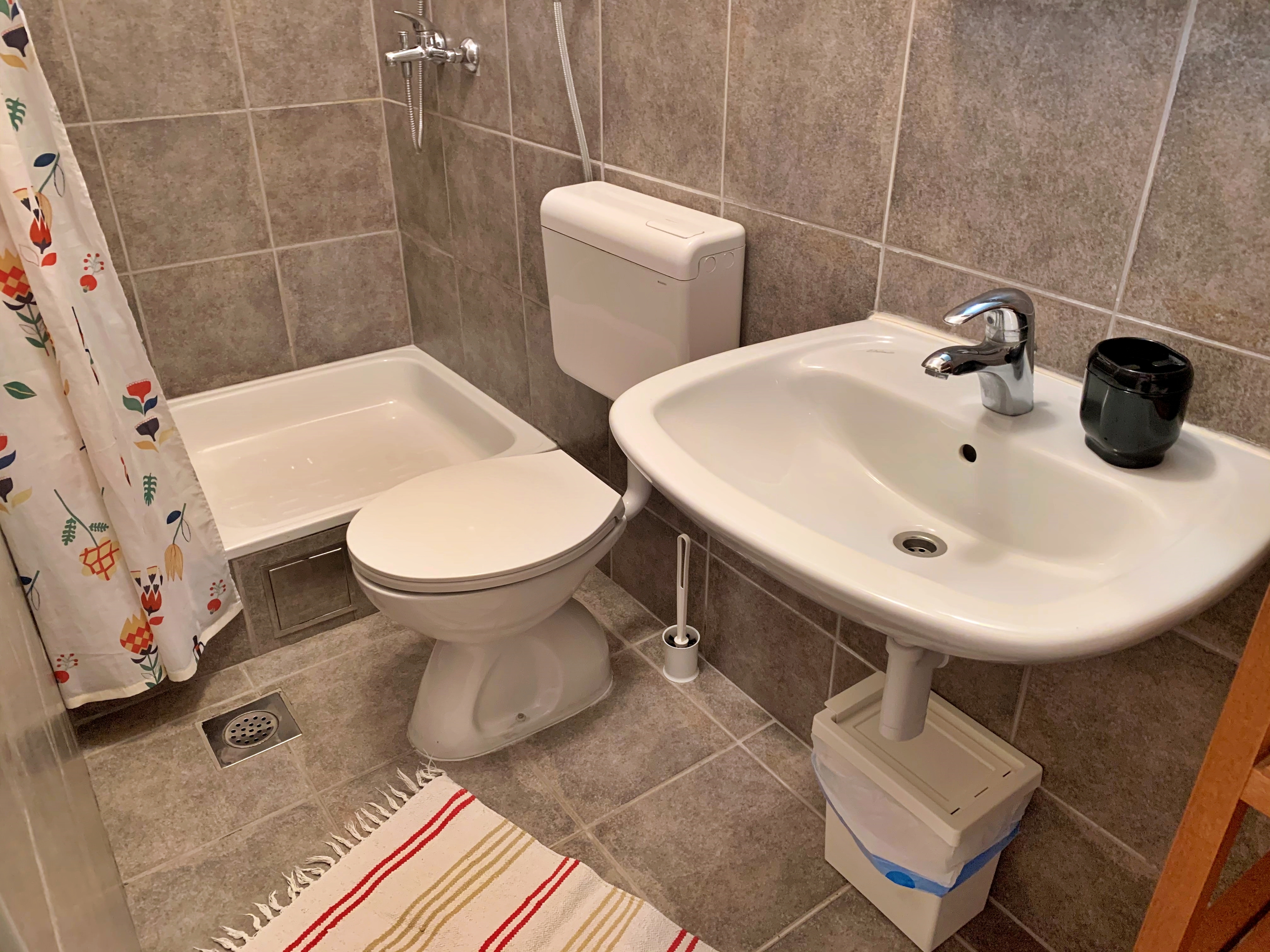 Studio flat with terrace Šilo, Krk  AS-a