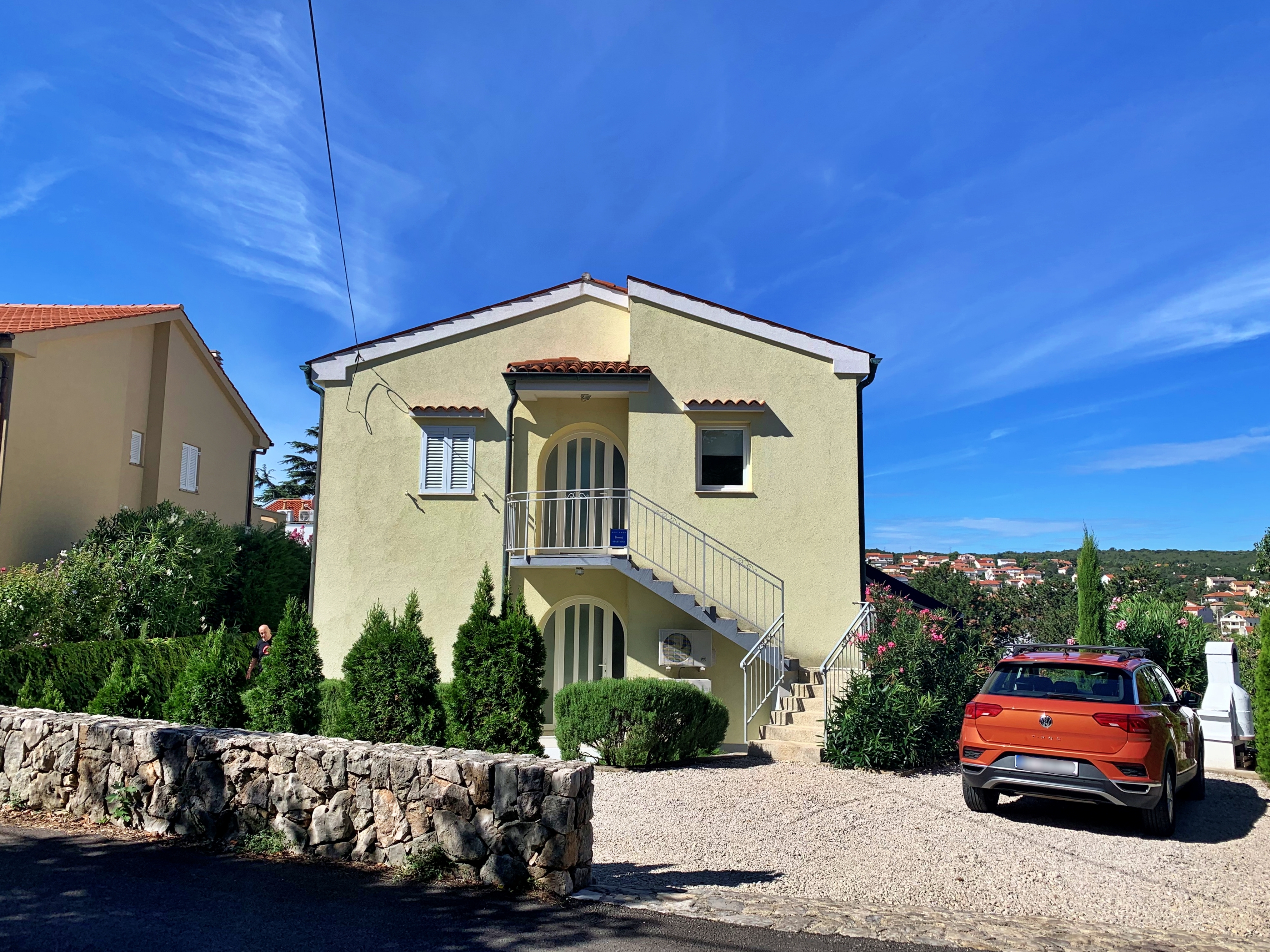 Two bedroom apartment with terrace Šilo, Krk  A-b