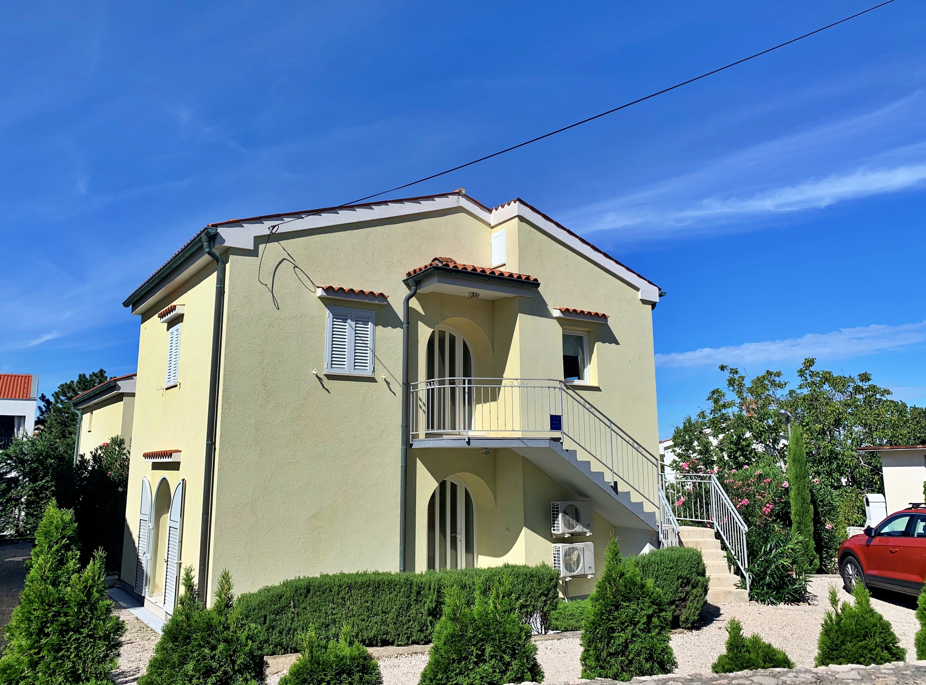 Two bedroom apartment with terrace Šilo, Krk  A-b