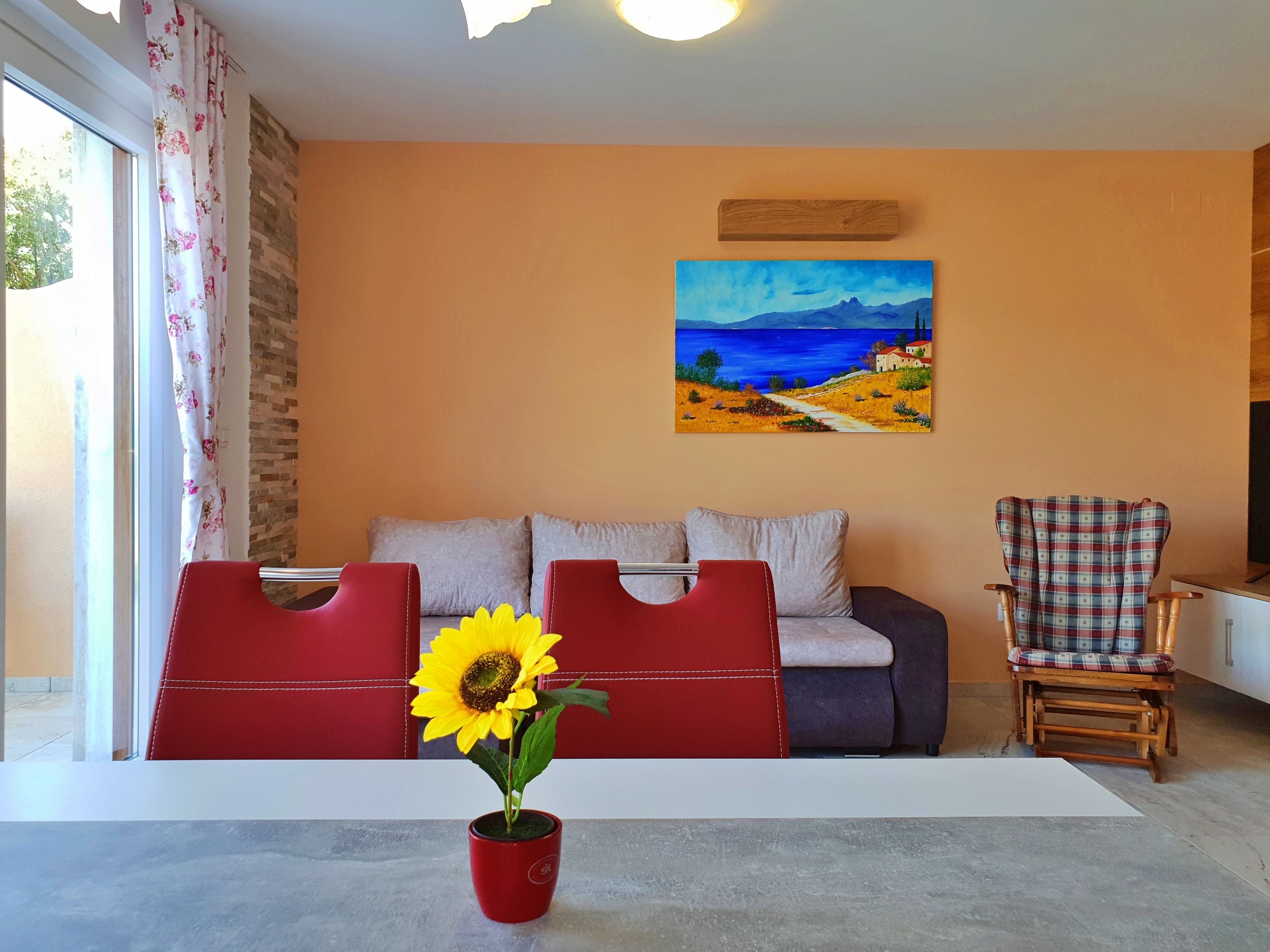 Two bedroom apartment with terrace and sea view Šilo, Krk (A-18685-a) Two bedroom apartment with terrace and sea view Šilo, Krk (A-18685-a)